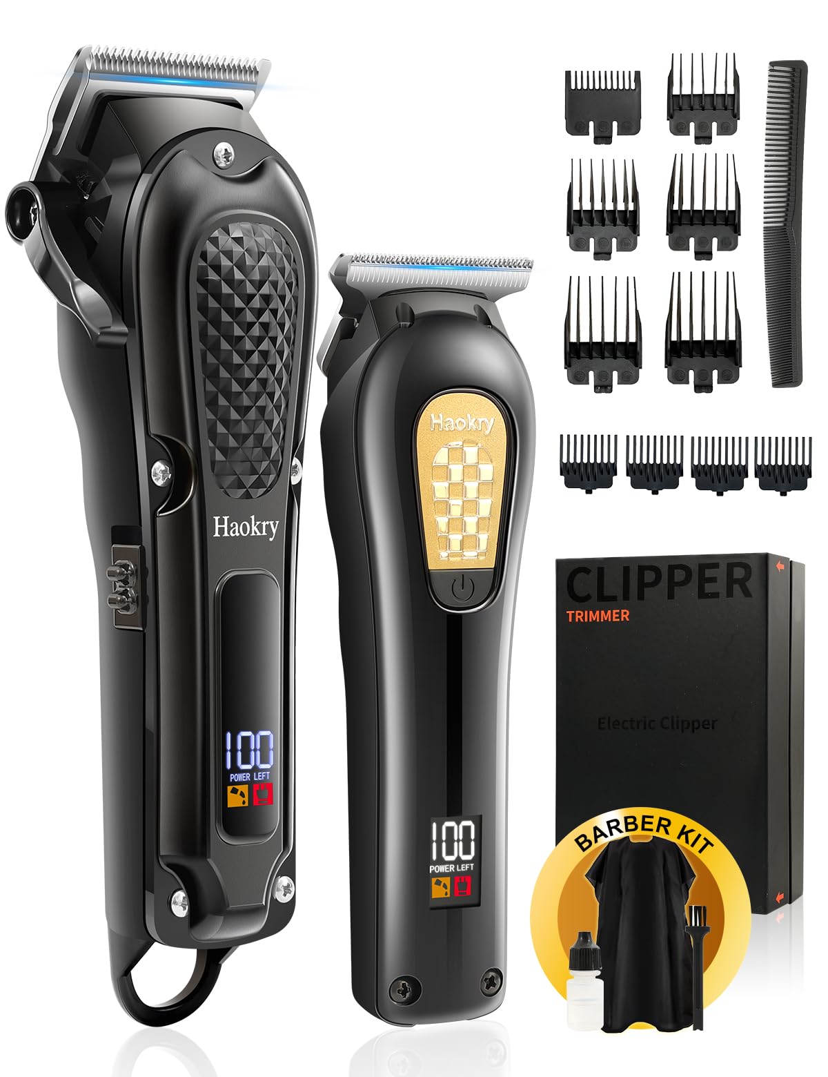 Haokry Hair Clippers Trimmer for Men Professional Barber - Haokry Official Imagery - 1