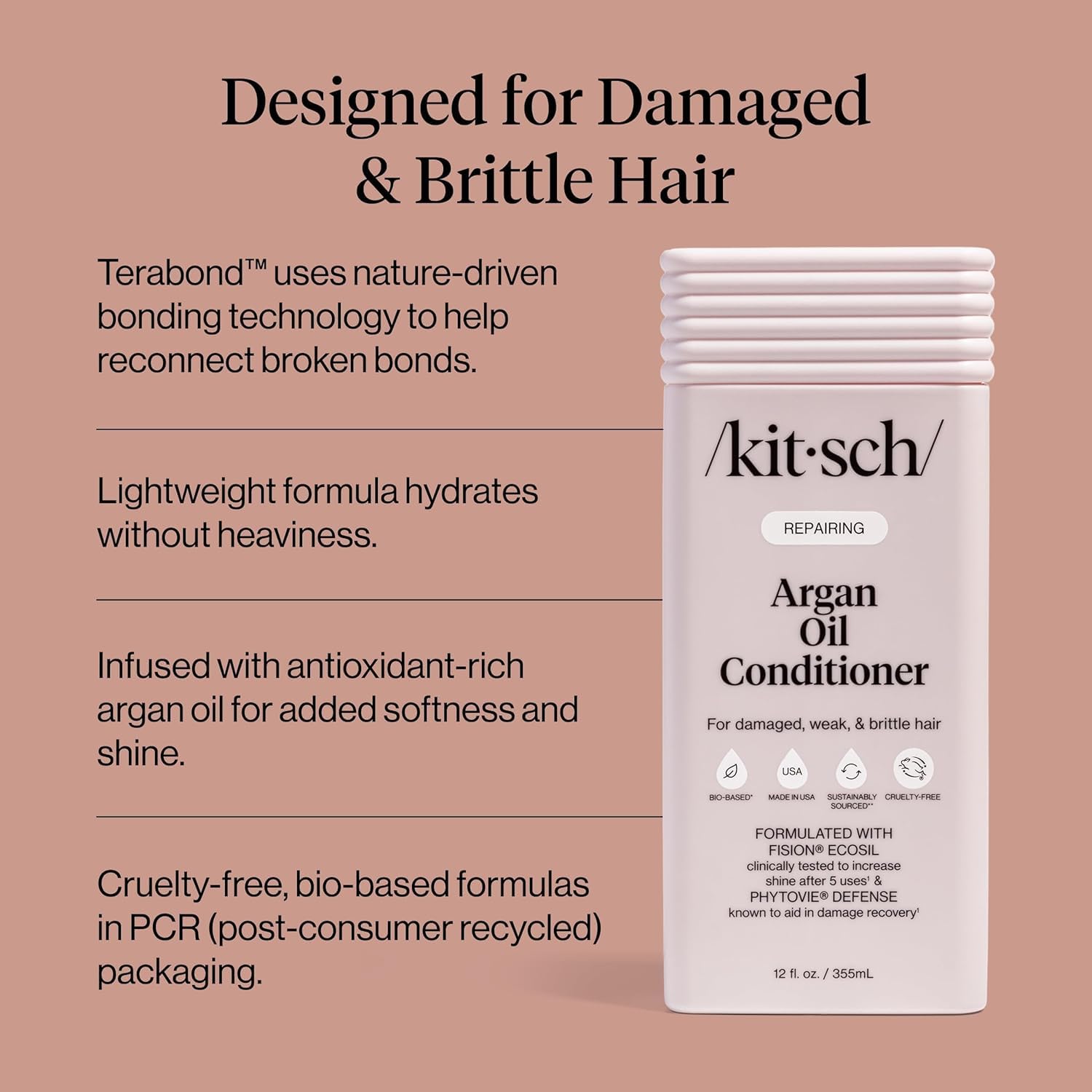Kitsch Argan Oil Conditioner for Hair Growth - Kitsch Official Product View 4