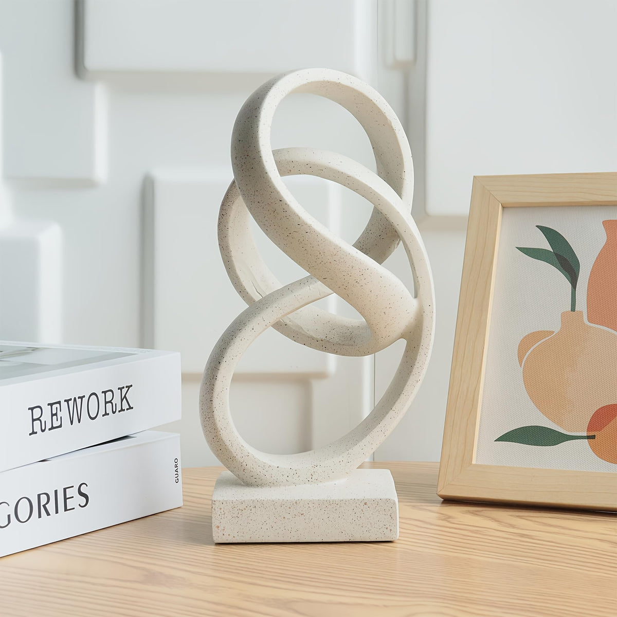 10 Modern Abstract Ribbon Decorative Sculpture Knot - LAIKEARTS Official Imagery - 3