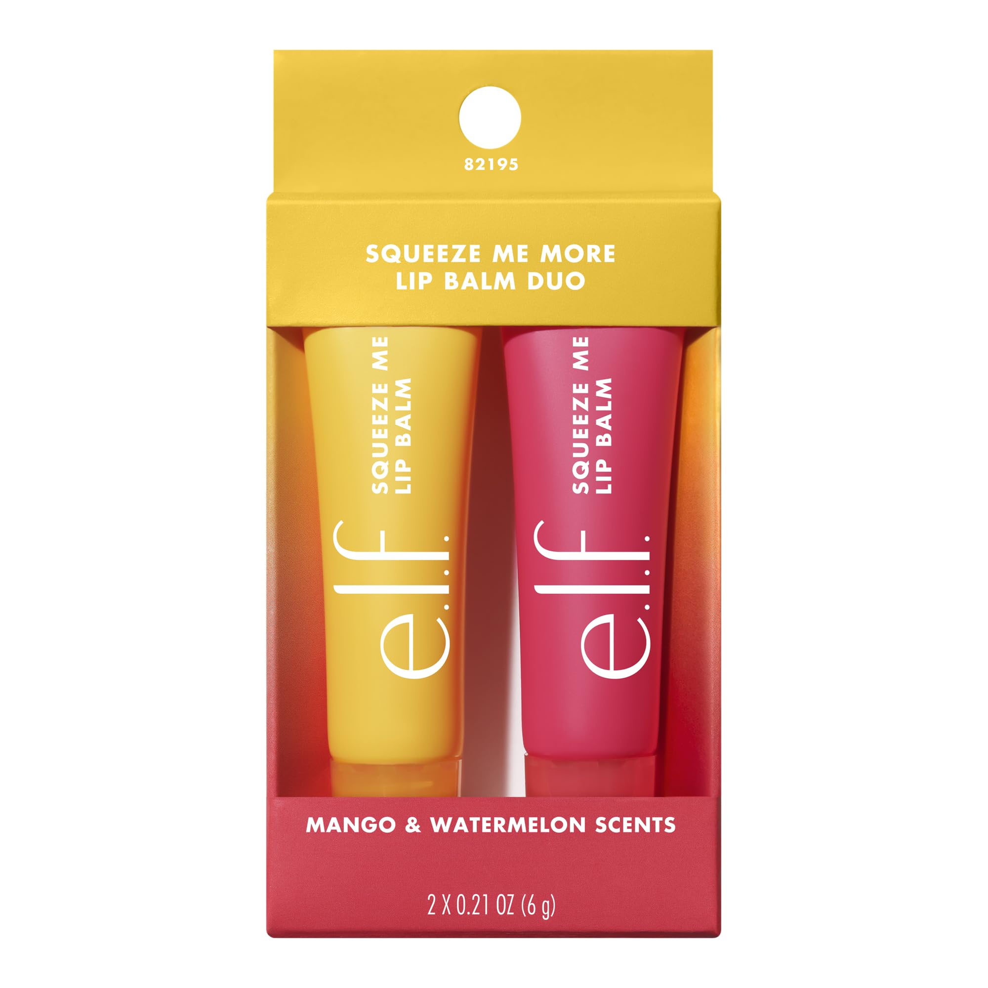 e l f Squeeze Me More Lip Balm Duo Mango Watermelon - e.l.f. Official Product Imagery - 1
