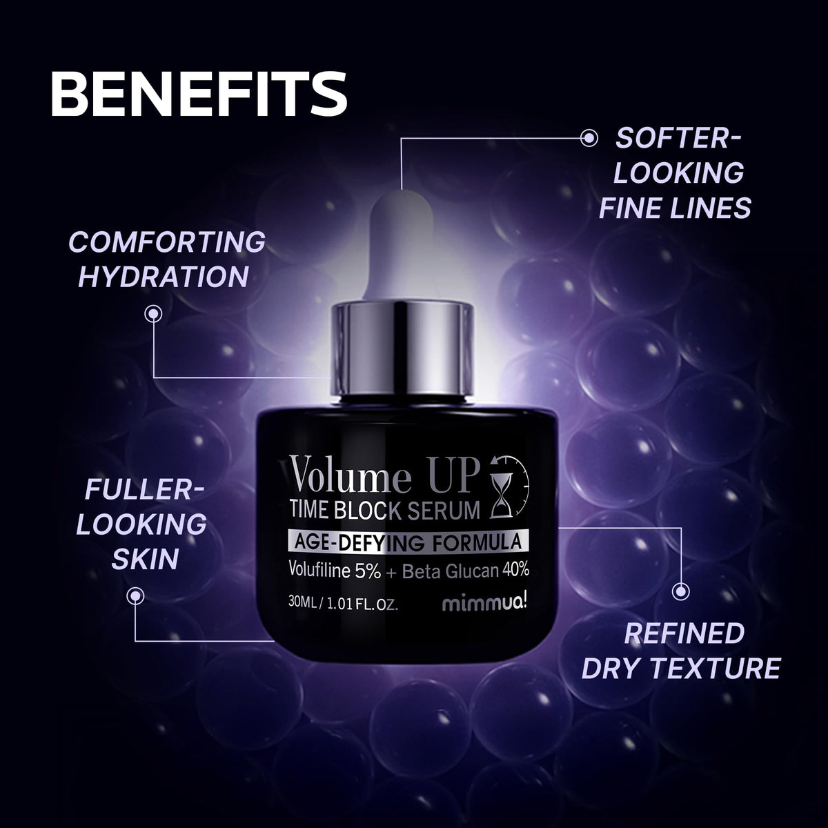 Volume UP Time Block Serum - mimmua! Official Imagery - 4