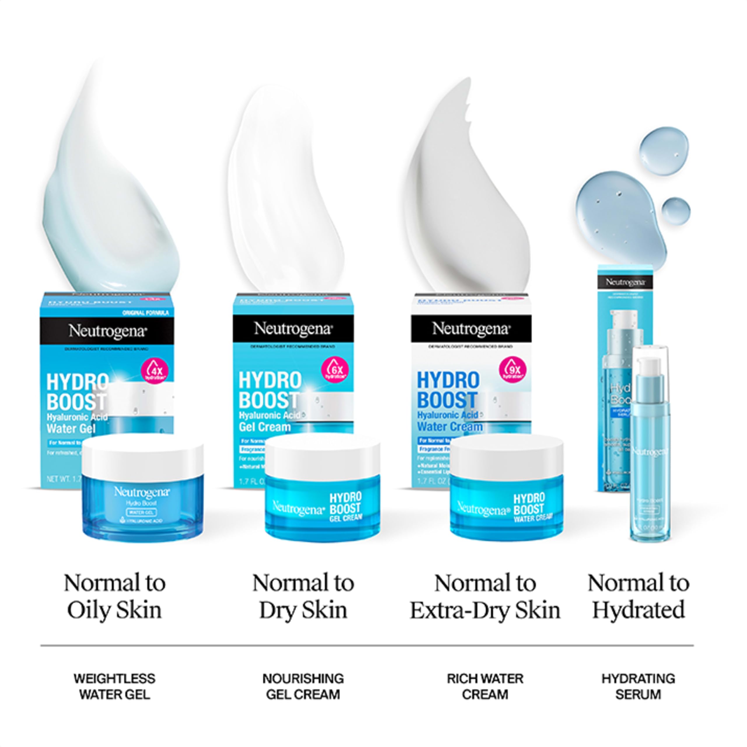 Neutrogena Hydro Boost Hydrating Serum with Hyaluronic Acid, 1 - 4.6               4.6 out of 5 stars