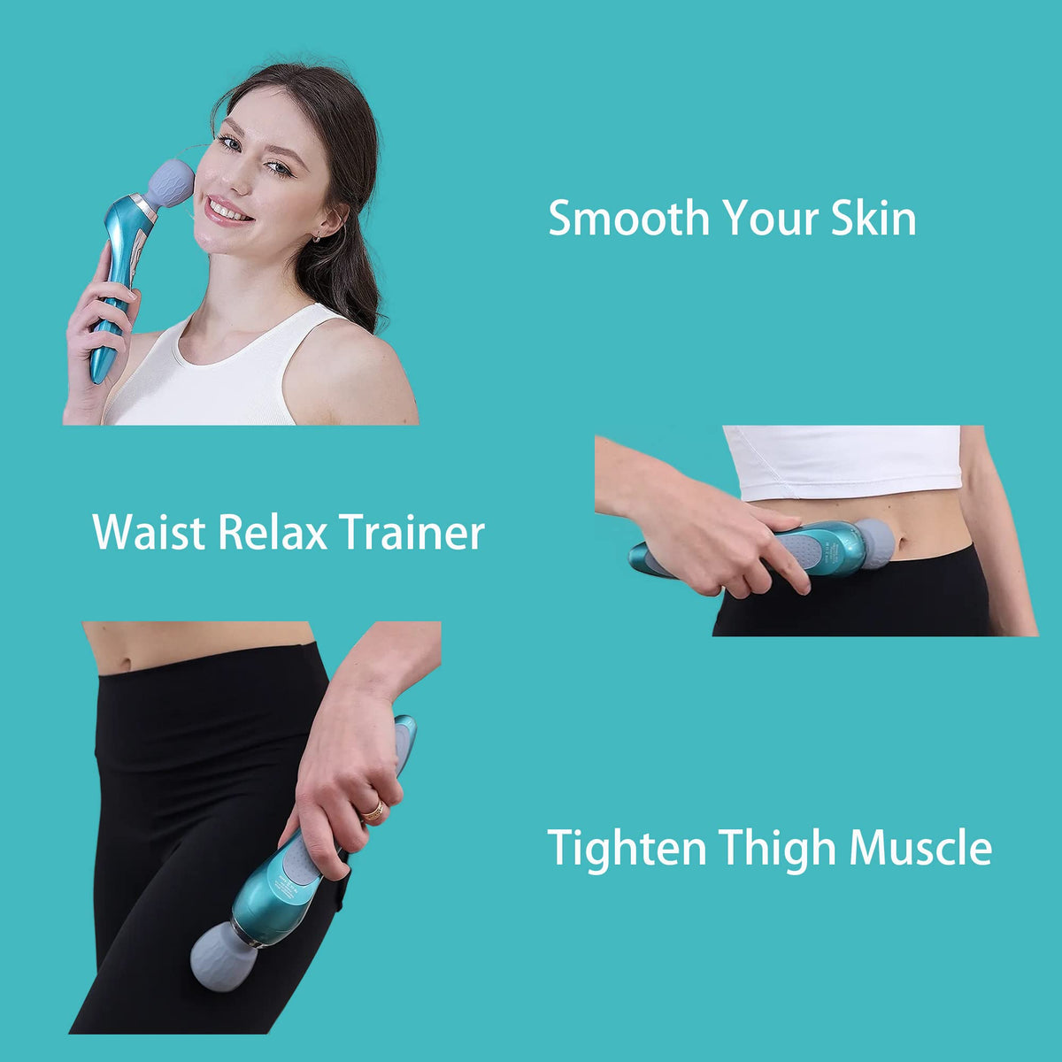Handheld Personal Massager Personal Tension Relief Portable - Asopal Official Imagery - 3