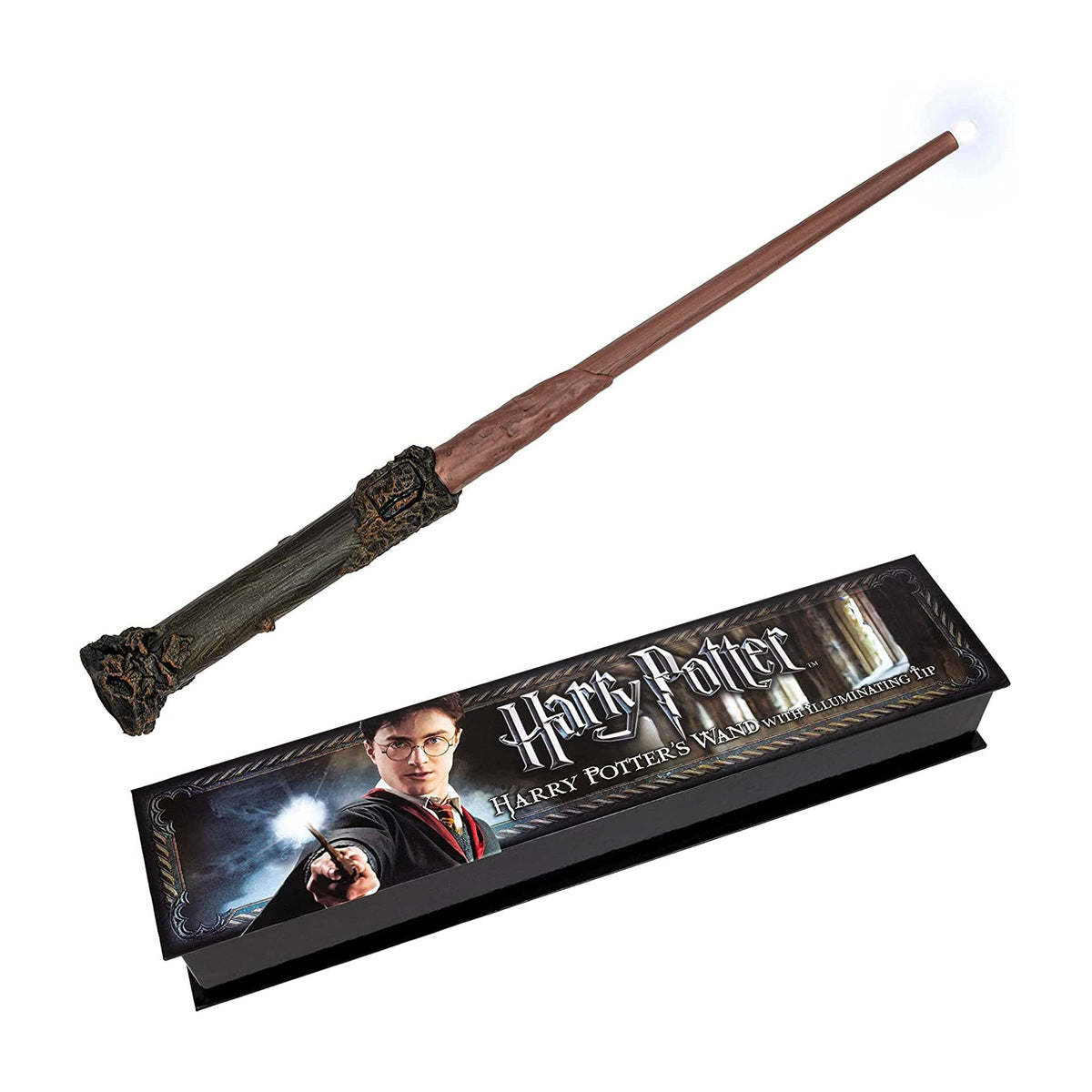 The Noble Collection Harry Potter Illuminating Wand - The Noble Collection Official Imagery - 1
