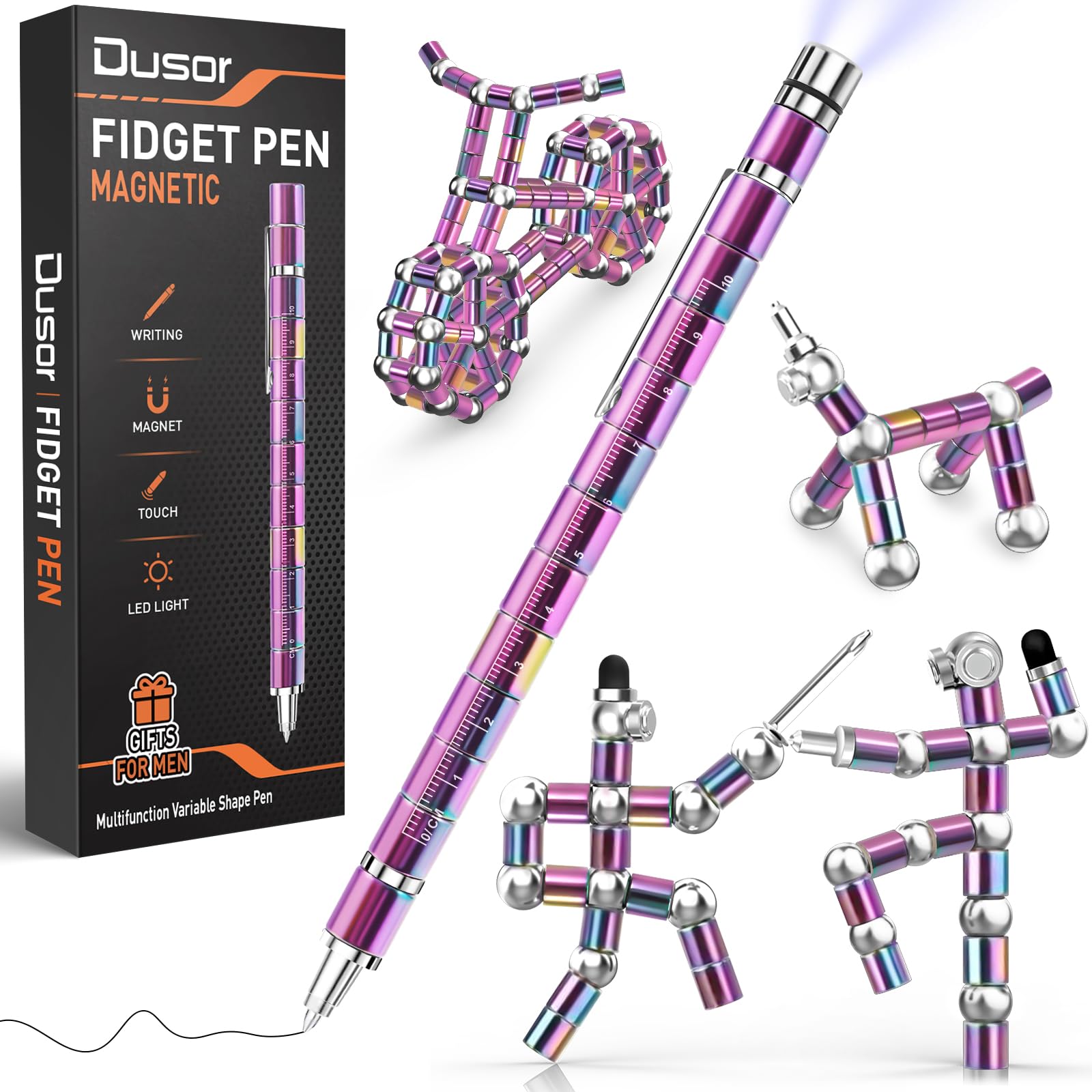 Dusor Gifts for Men Fidget Pen, Back to School Supplies for Teen Boys Teacher - Dusor Official Product View 8