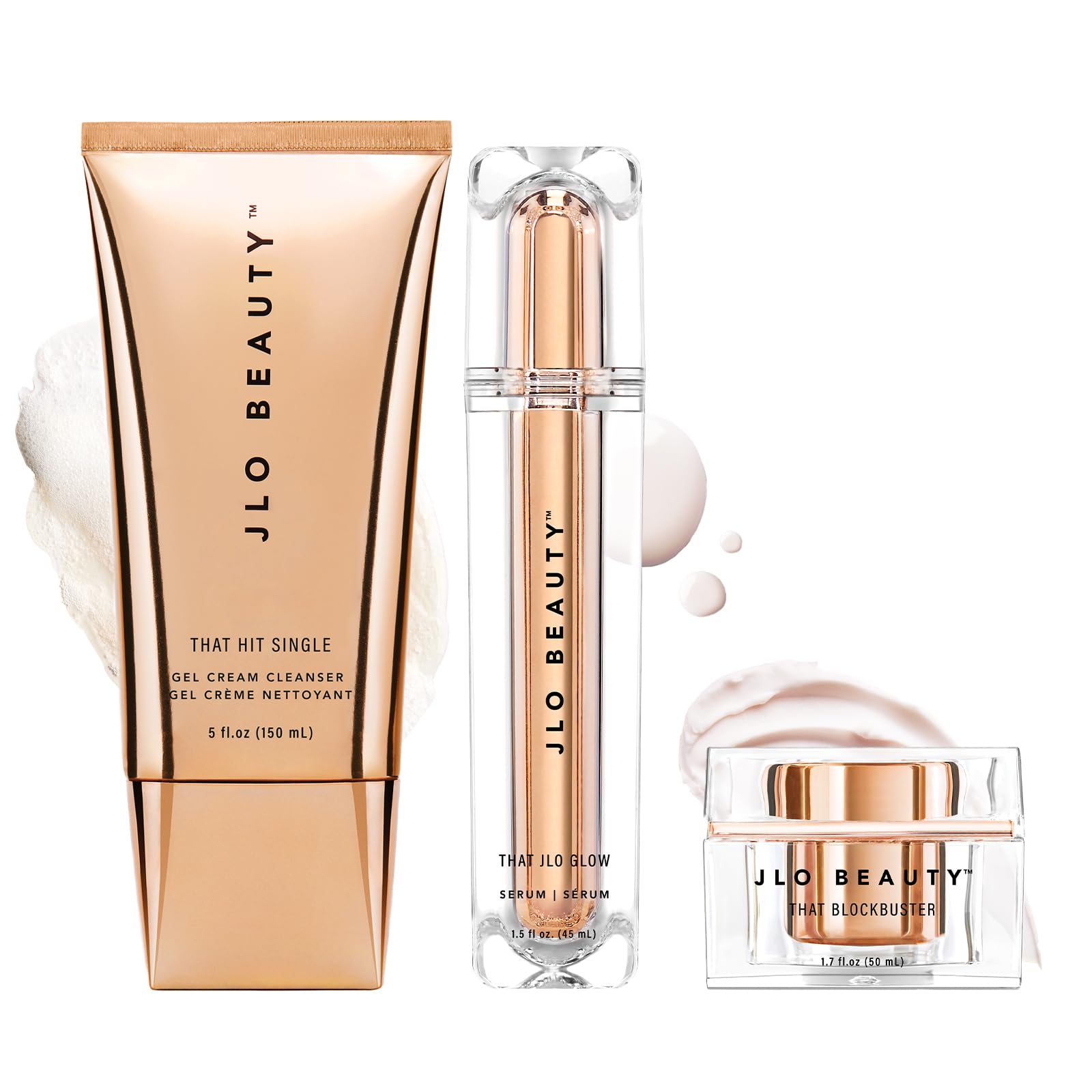 JLO BEAUTY 3-Step Skin Care Set: Cleanser, Serum &amp; - JLO BEAUTY