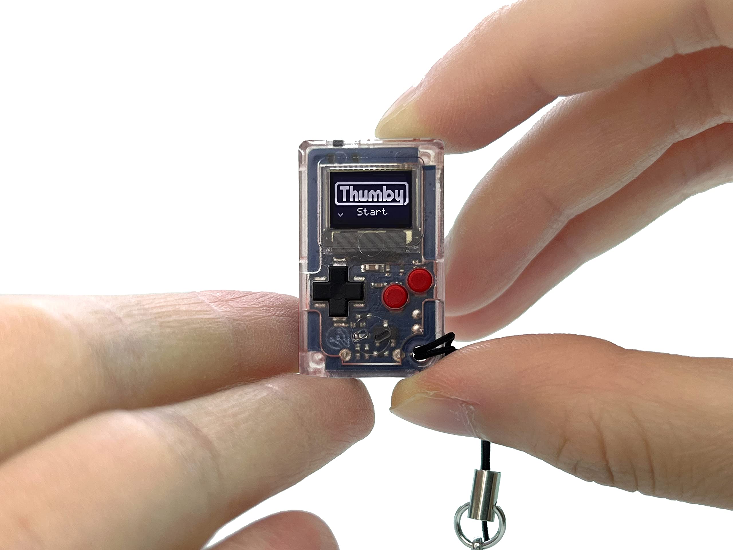 TinyCircuits Thumby Programmable Game Console Keychain – Retro Gaming Fun Mini-C - TinyCircuits Official Product View 8