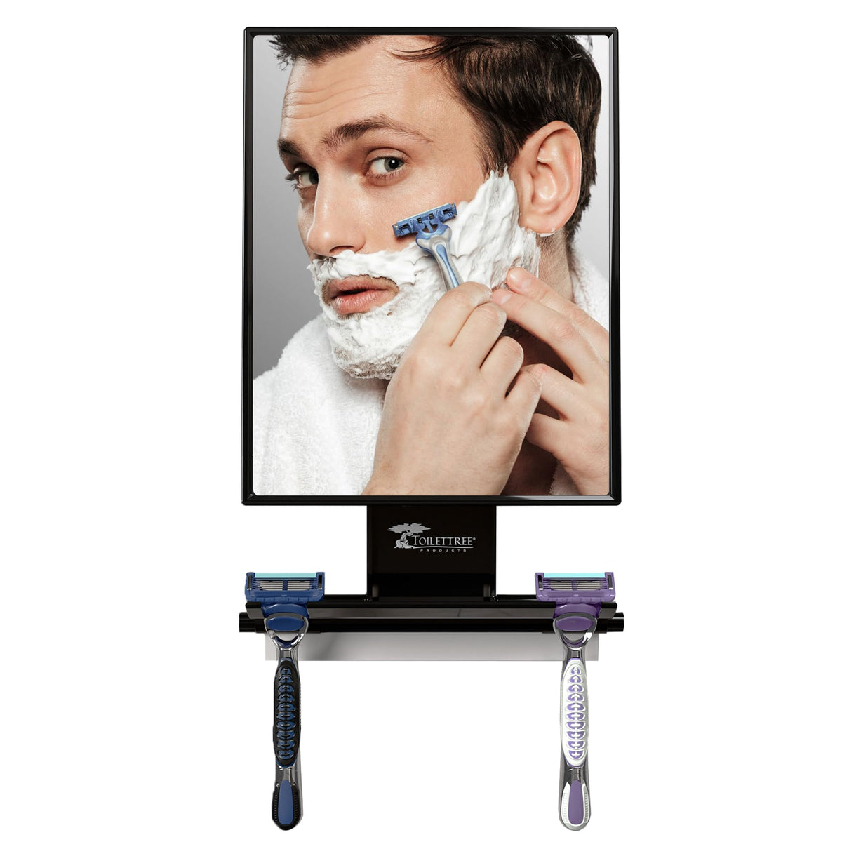 ToiletTree Products Fogless Shower Mirror - ToiletTree Products Official Imagery - 2