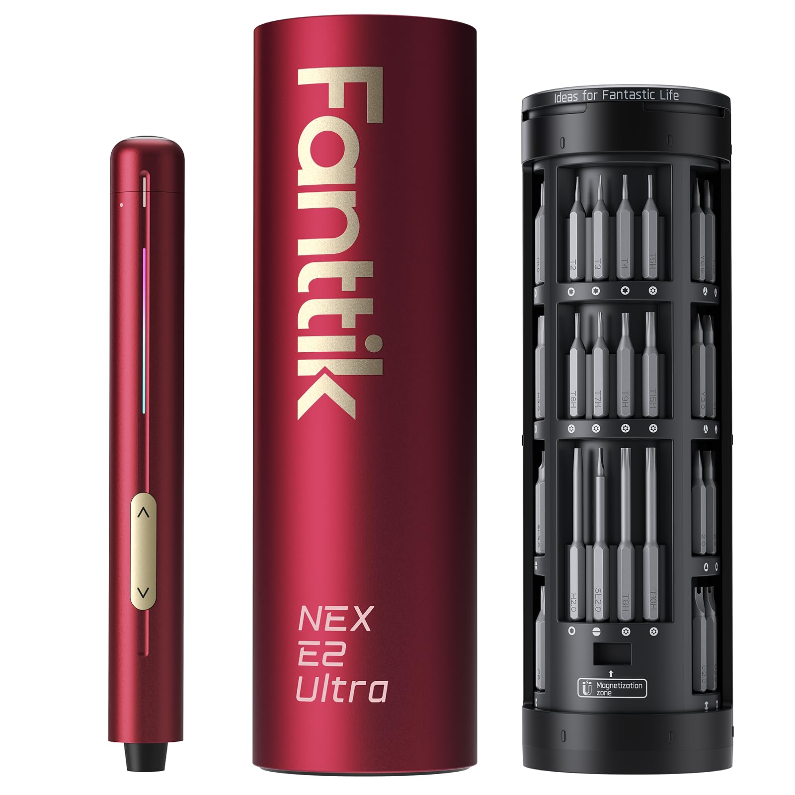 Fanttik E2 Ultra Electric Screwdriver, Screwdriver for Electronic by Fanttik - Angle View 10