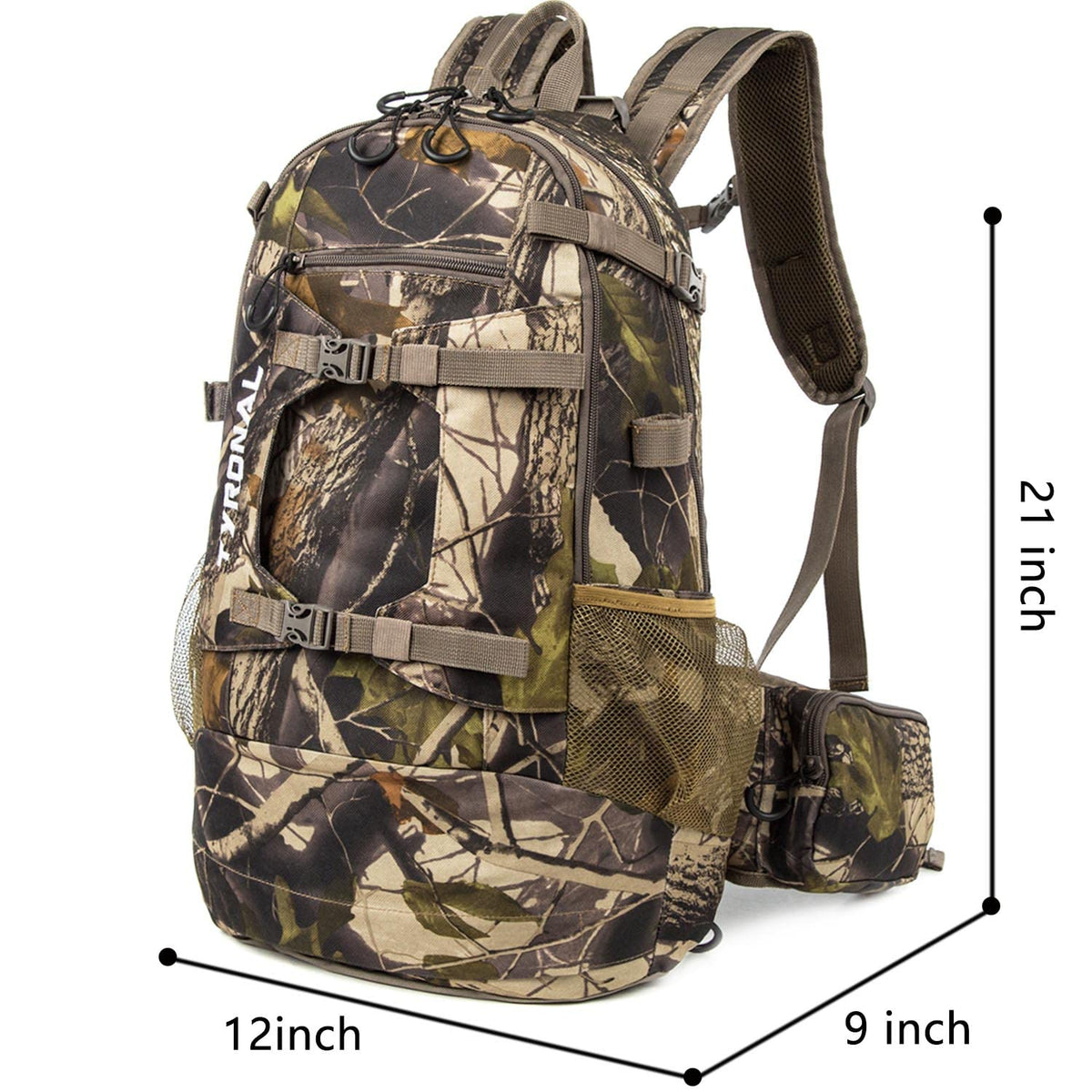 Hunting Backpack Durable Hunting Packs for Men - TYRONAL Official Imagery - 3