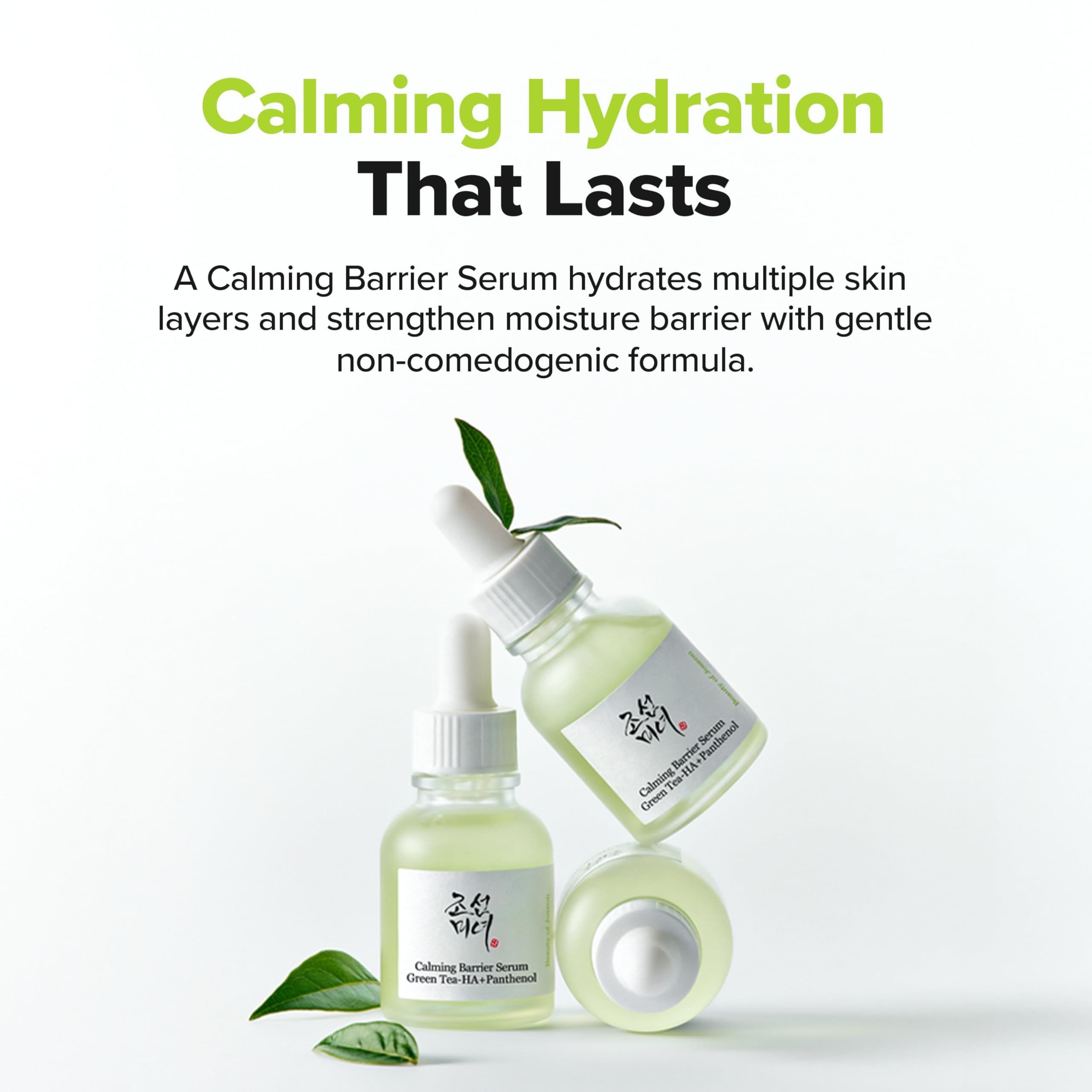 Beauty of Joseon Calming Barrier Serum Green Tea-HA™ + Pathenol - Beauty of Joseon