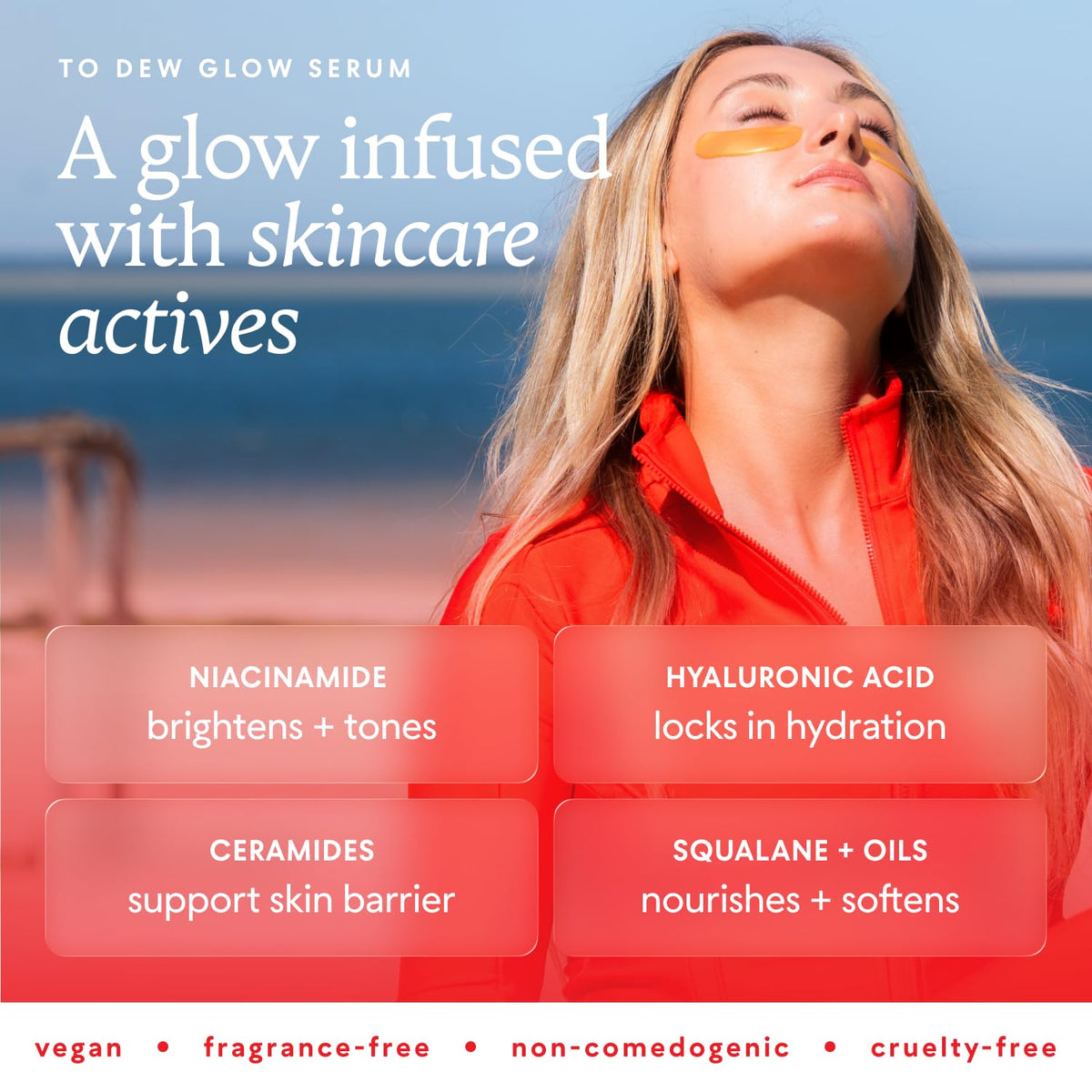 To Dew Glow Serum for Face Hydrating Facial Serum with - Annadea Official Imagery - 5