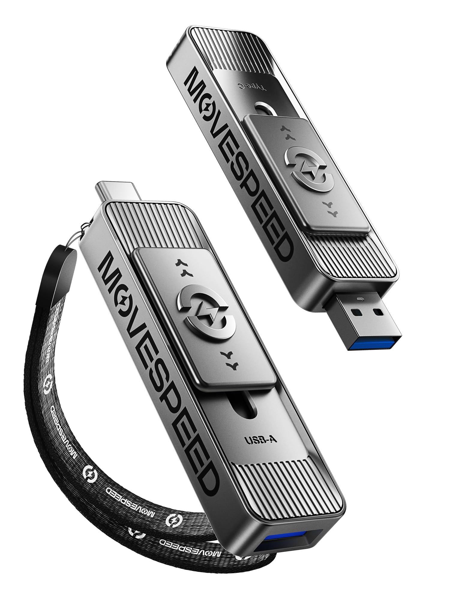 MOVE SPEED 512GB Solid State Drives with Dual Ports & Push-Pull Design — 560MB/s - MOVE SPEED Official Product View 7