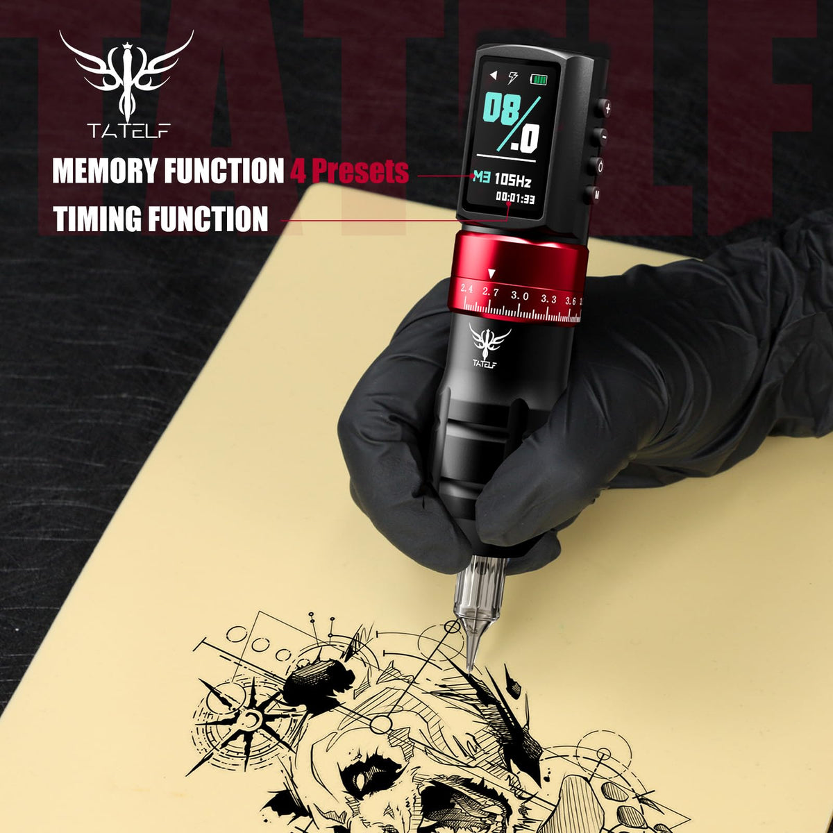 TATELF Wireless Gun Kit for Beginners Complete Set with 2 - TATELF Official Imagery - 8