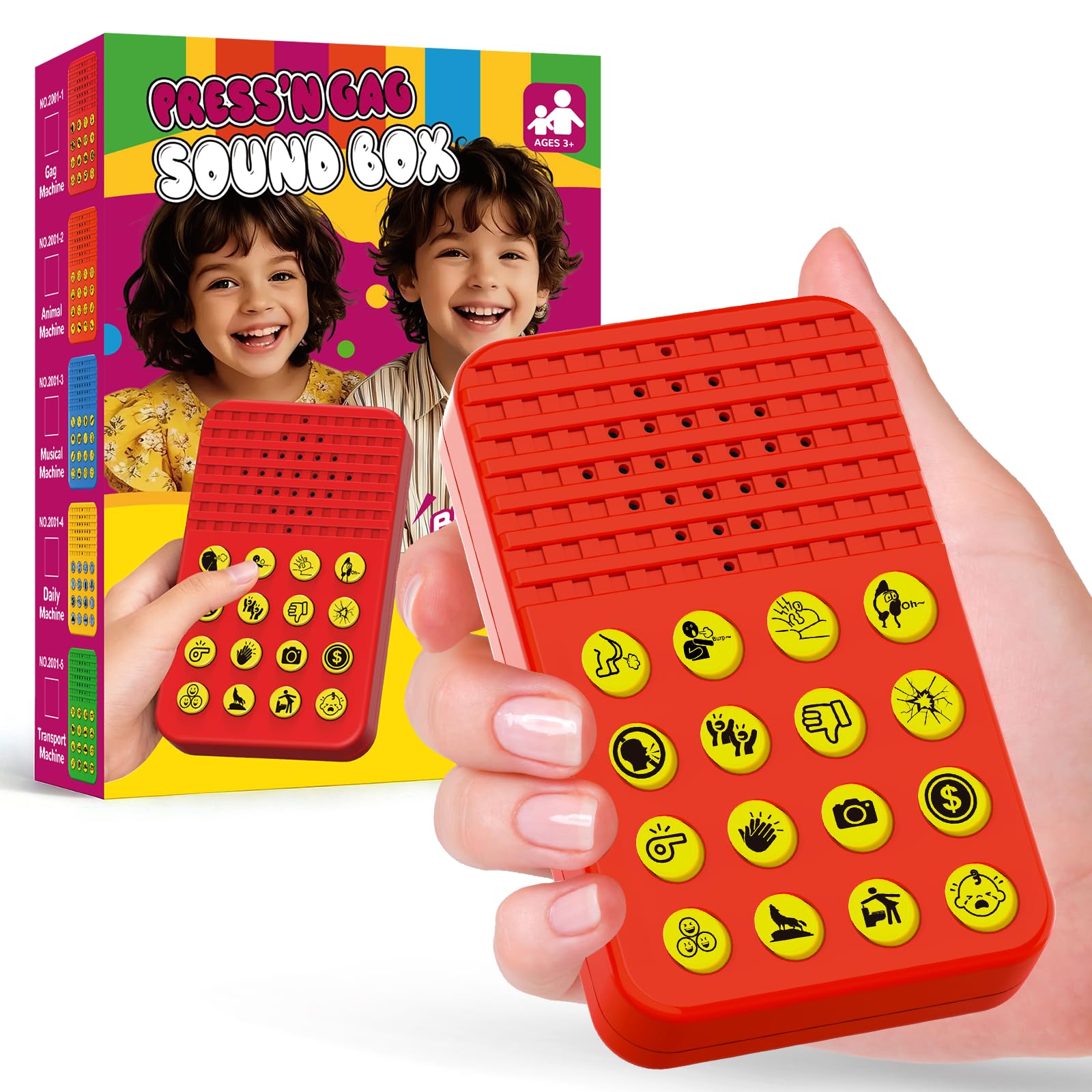 Ninigai Sound Effects Machine, 16 Hilarious Sounds Toys for Kids - Ninigai Official Product View 1
