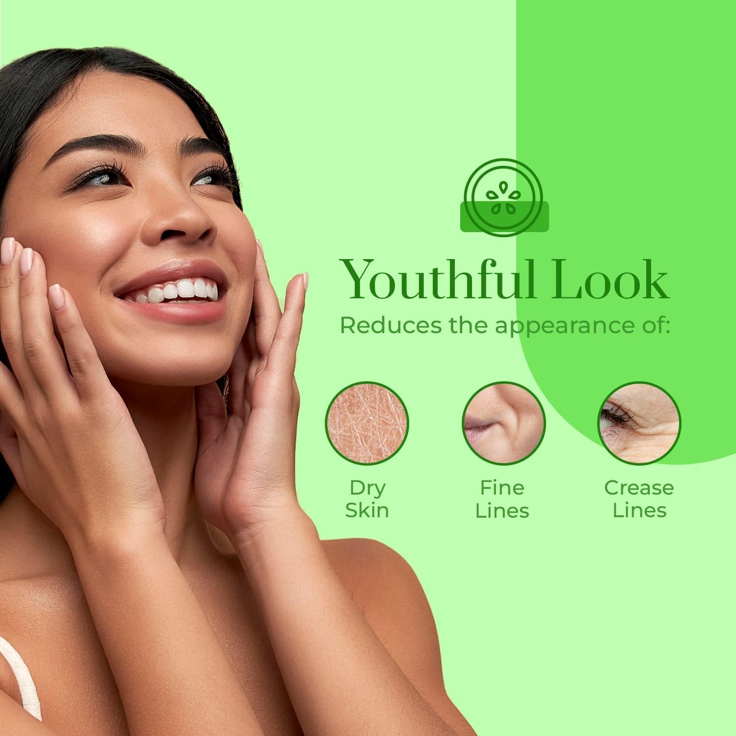 Cucumber Aloe Vera Hydrating Face Mask Dermatologist Tested - Clear Beauty Official Product Imagery - 5