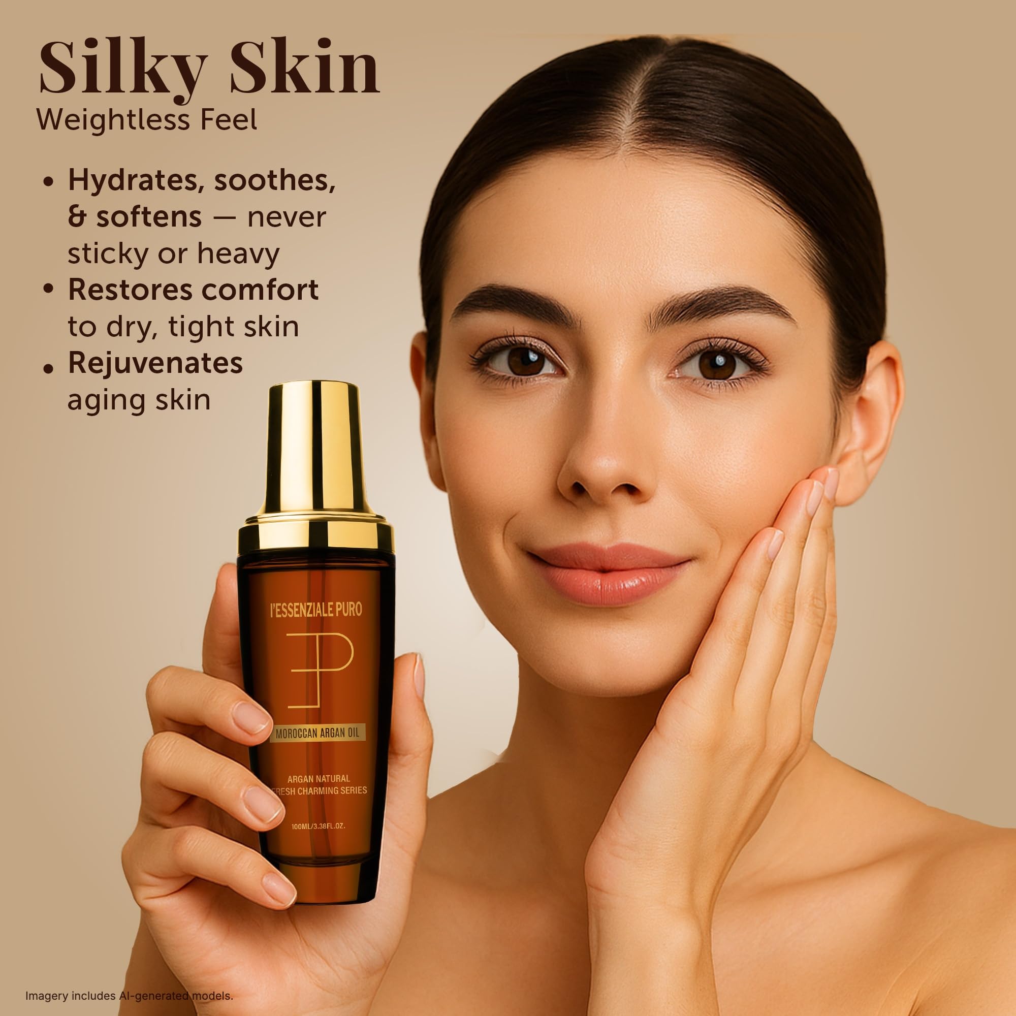Moroccan Argan Oil for Hair and Body - LEPURO Official Imagery - 8