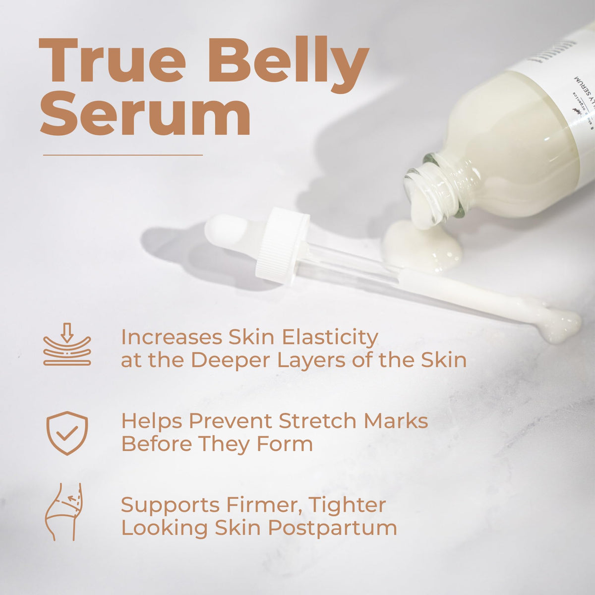 8 Sheep True Belly Serum Pregnancy Safe Belly Oil 4 FL OZ - 8 SHEEP ORGANICS Official Imagery - 3