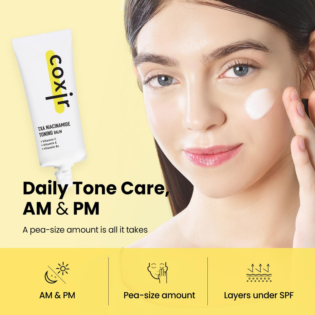 coxir TXA Niacinamide Toning Balm 4 Concentration 1 35 fl oz - coxir Official Imagery - 7