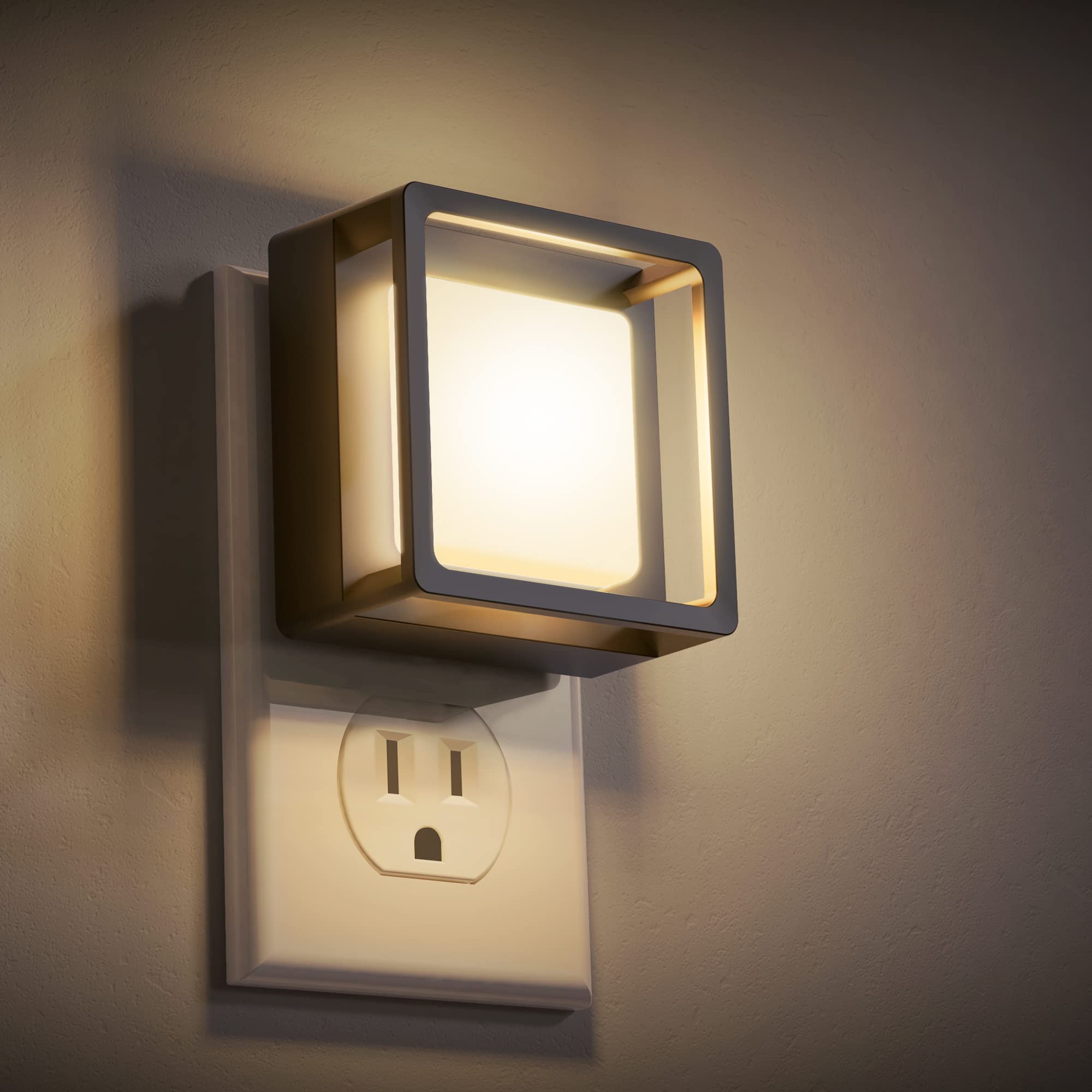 DORESshop LED Night Light,Night Lights Plug Into Wall  ,3000K - DORESshop Official Product View 1