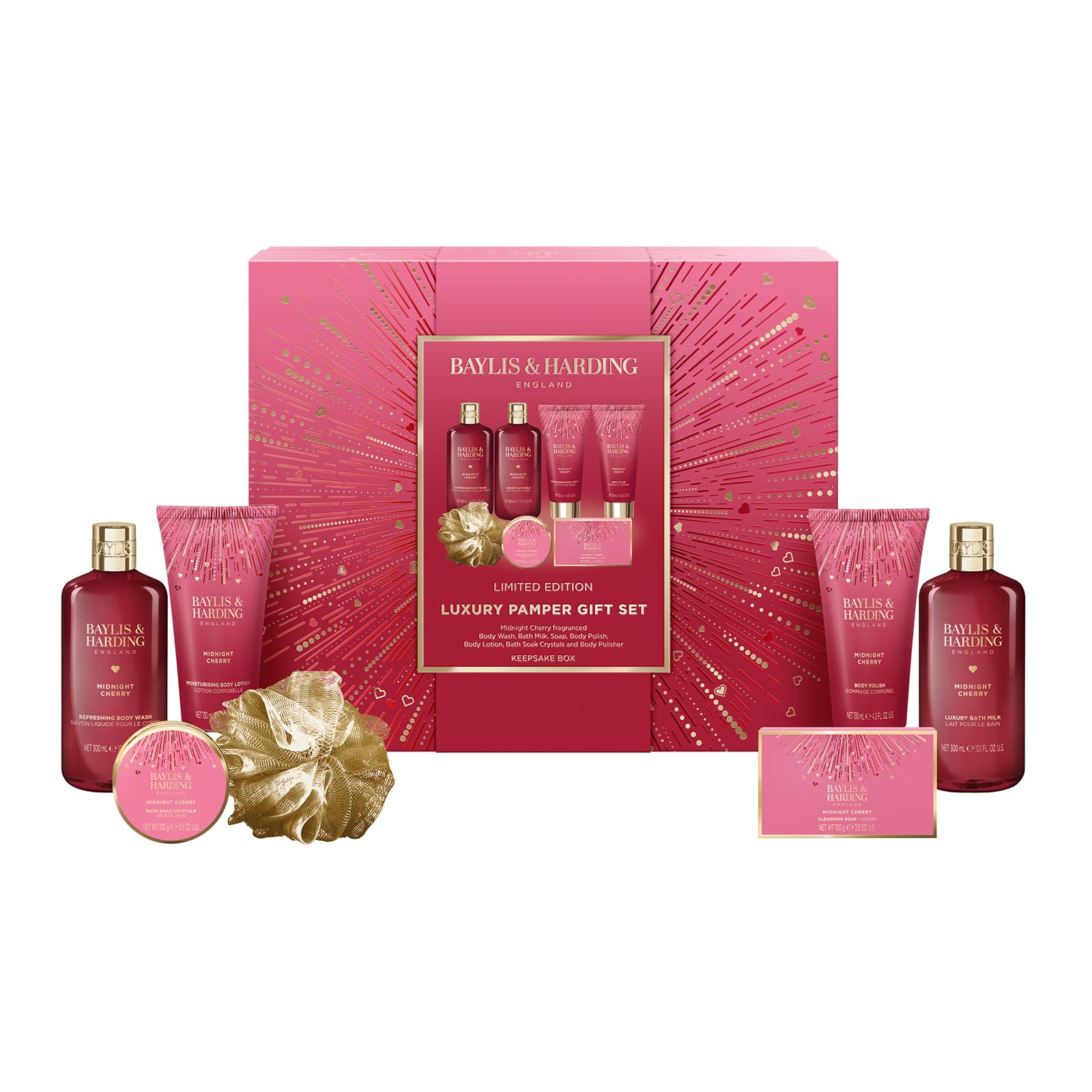 Baylis & Harding Limited Edition Luxury Pamper Box, Gift Set for - Product Imagery