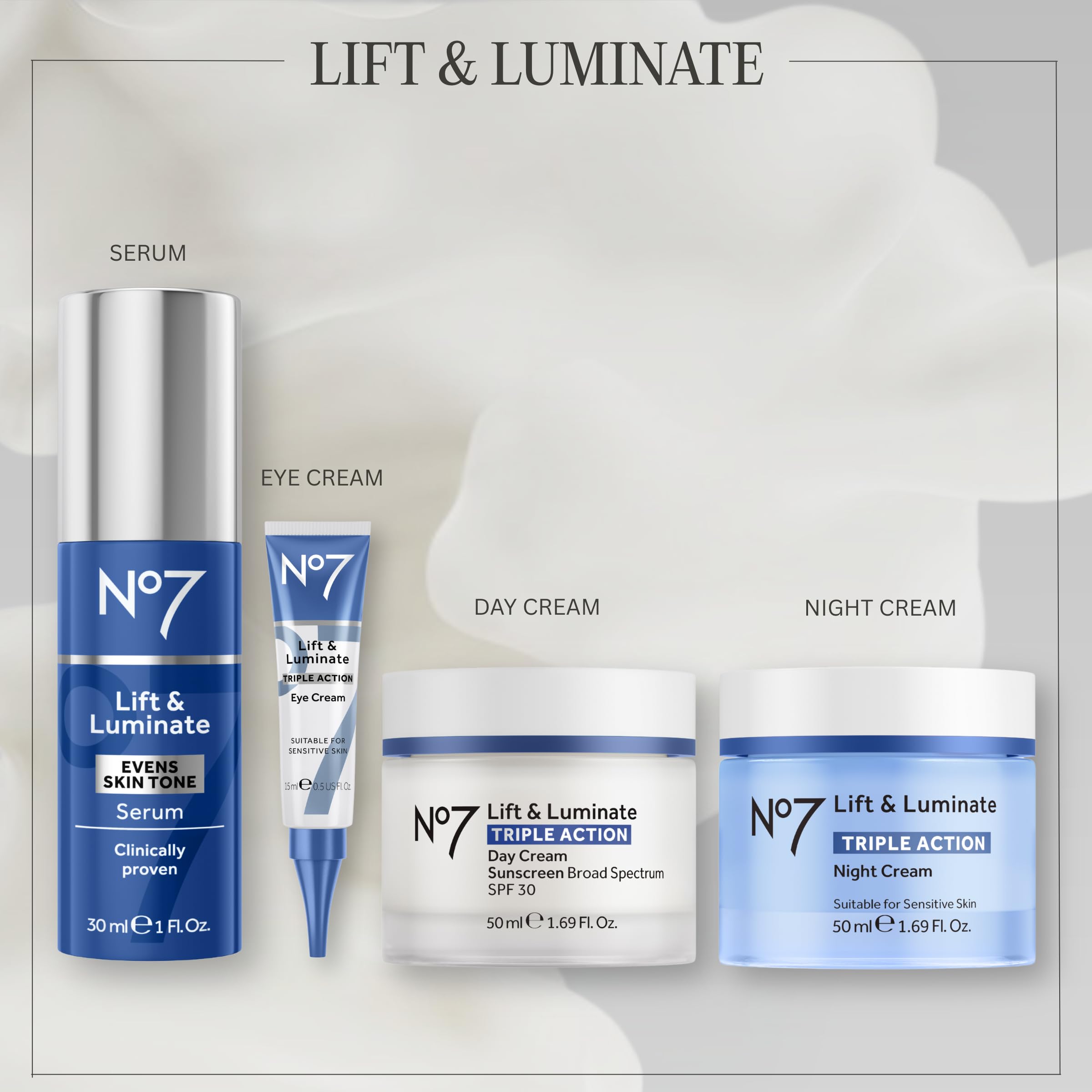 No7 Lift Luminate Triple Action Day Cream with SPF 30 1 69 - No7 Official Imagery - 7