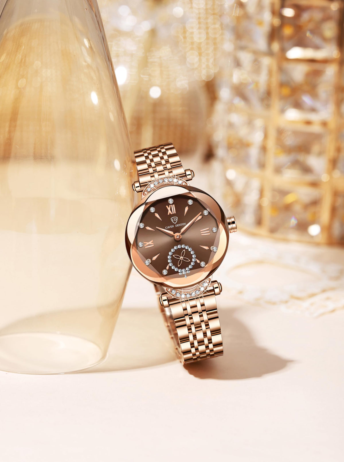 Gosasa Elegant Womens Quartz Watch Dainty Dress Watch with - Gosasa Official Imagery - 4