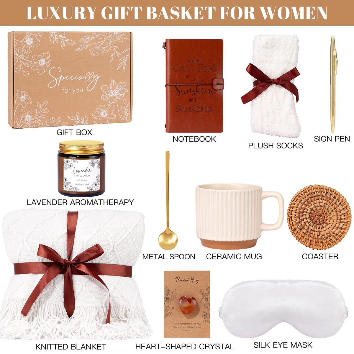 Care Package for Women Best Friend Birthday Gifts Self Care - Suhctuptx Official Imagery - 3