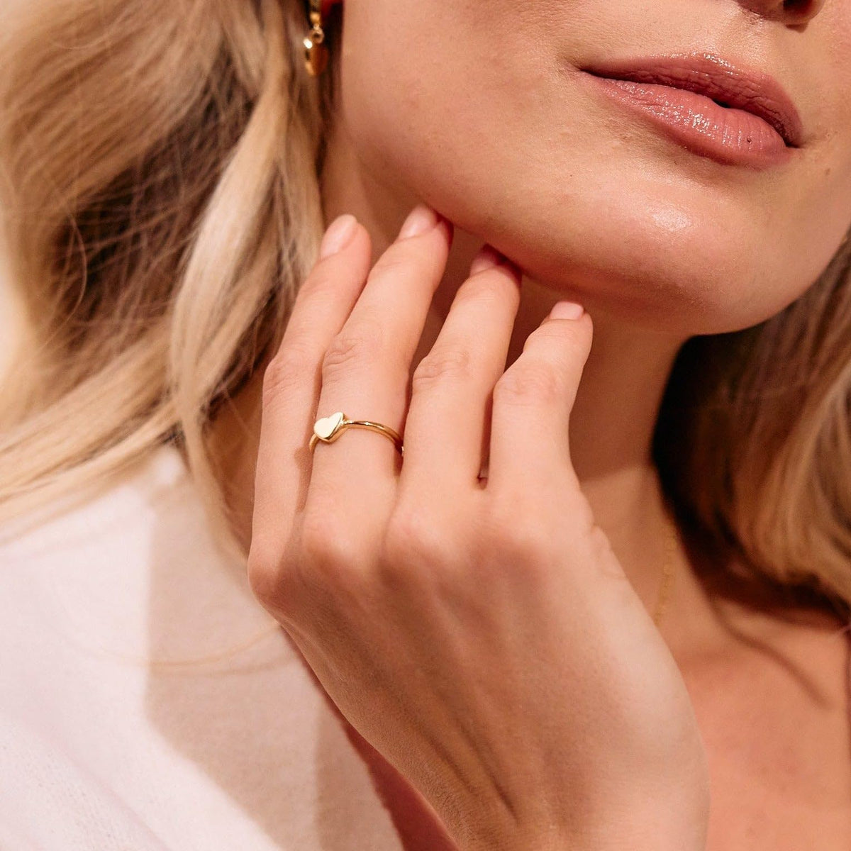 Brook York Ruby Heart Ring - Brook & York Official Imagery - 4
