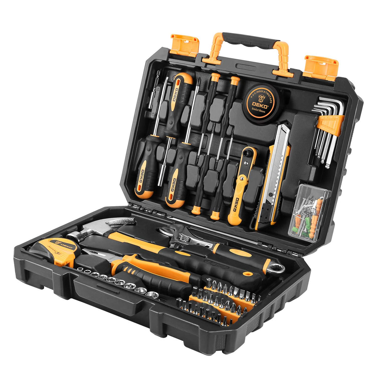 DEKOPRO 100 Piece Home Repair Tool Set General Household - DEKOPRO Official Imagery - 3