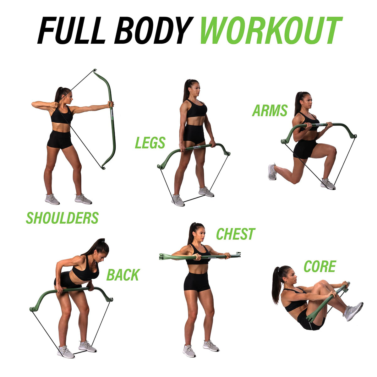Travel All in ONE Strength Training Equipment Portable Home - Gorilla Bow Official Imagery - 8