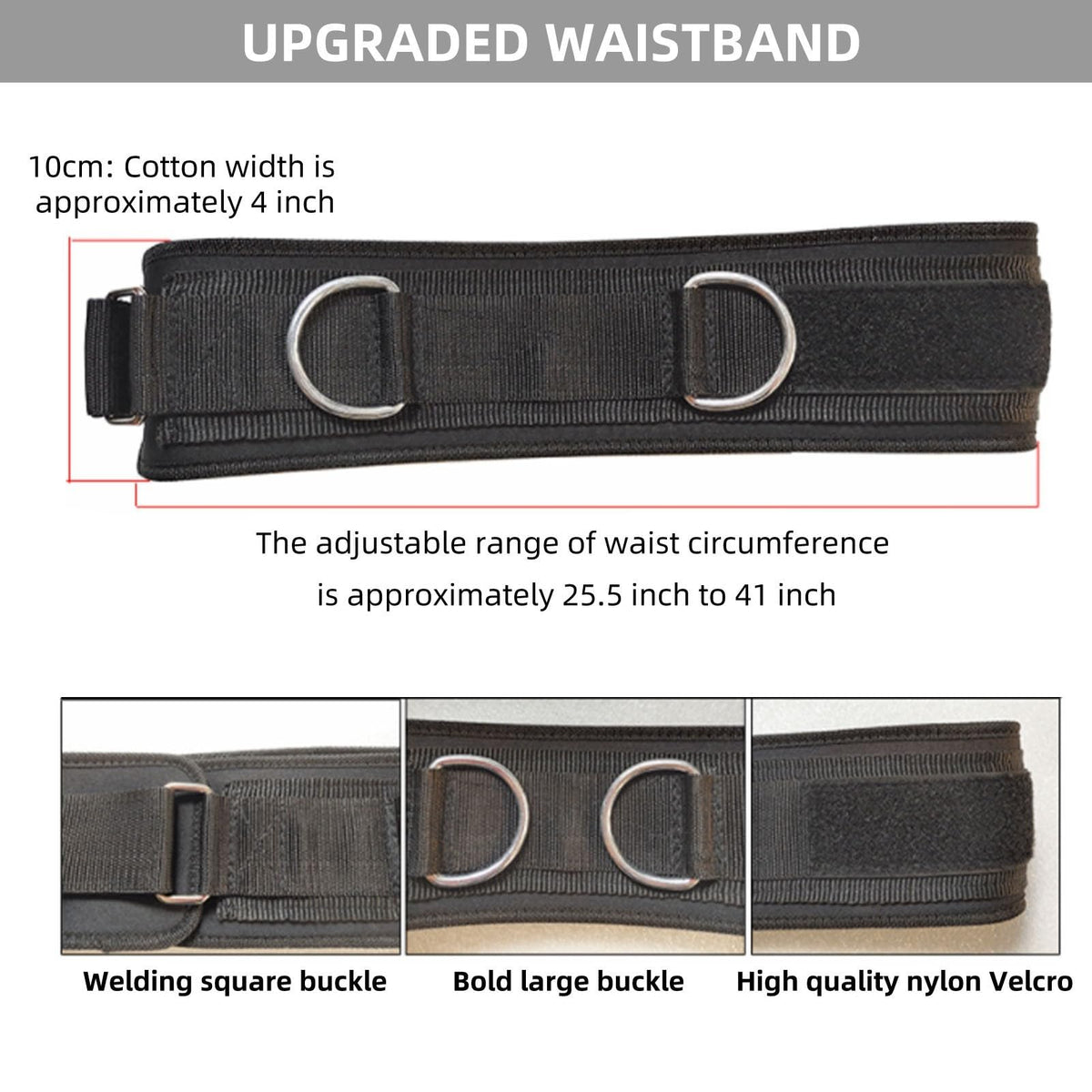 Running Resistance Bands 80lb Speed and Agility Training - OYINDIZ Official Imagery - 4