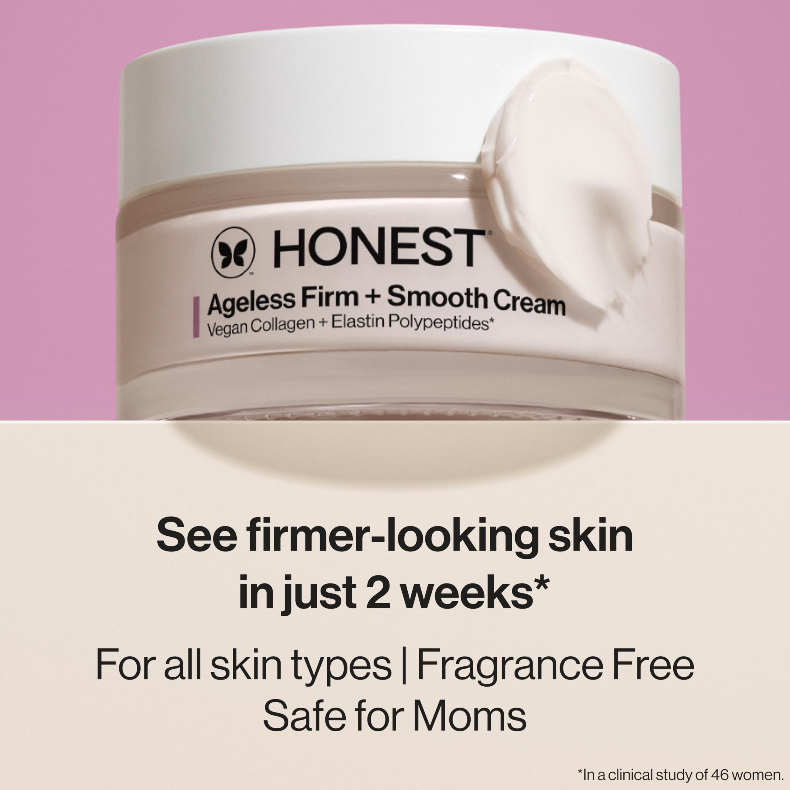Honest Beauty Ageless Firm and Smooth Cream Vegan Unscented - Honest Beauty Official Imagery - 3