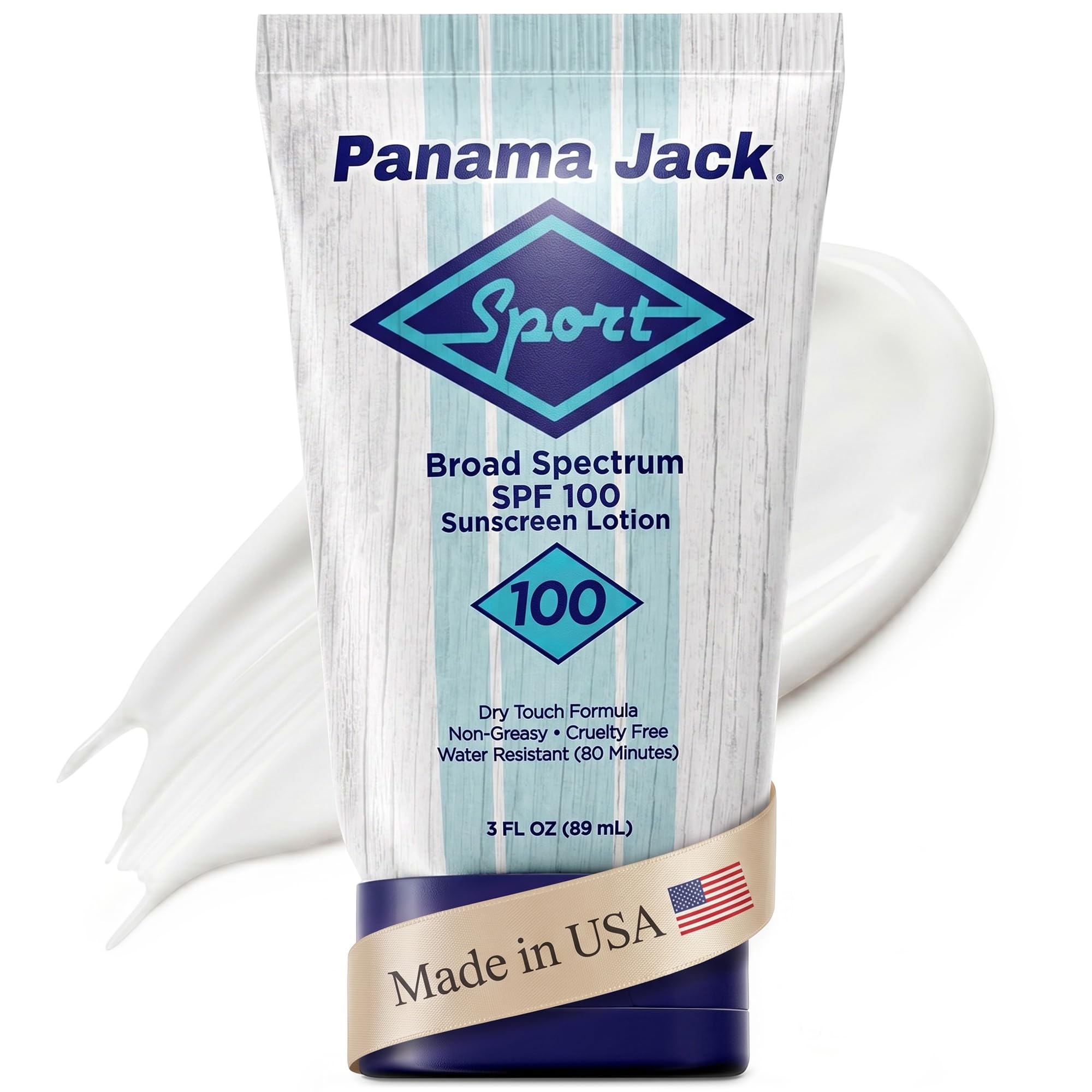 Panama Jack Sport Sunscreen Lotion - SPF 100, Broad Spectrum UVA/ - Panama Jack Official Product View 2