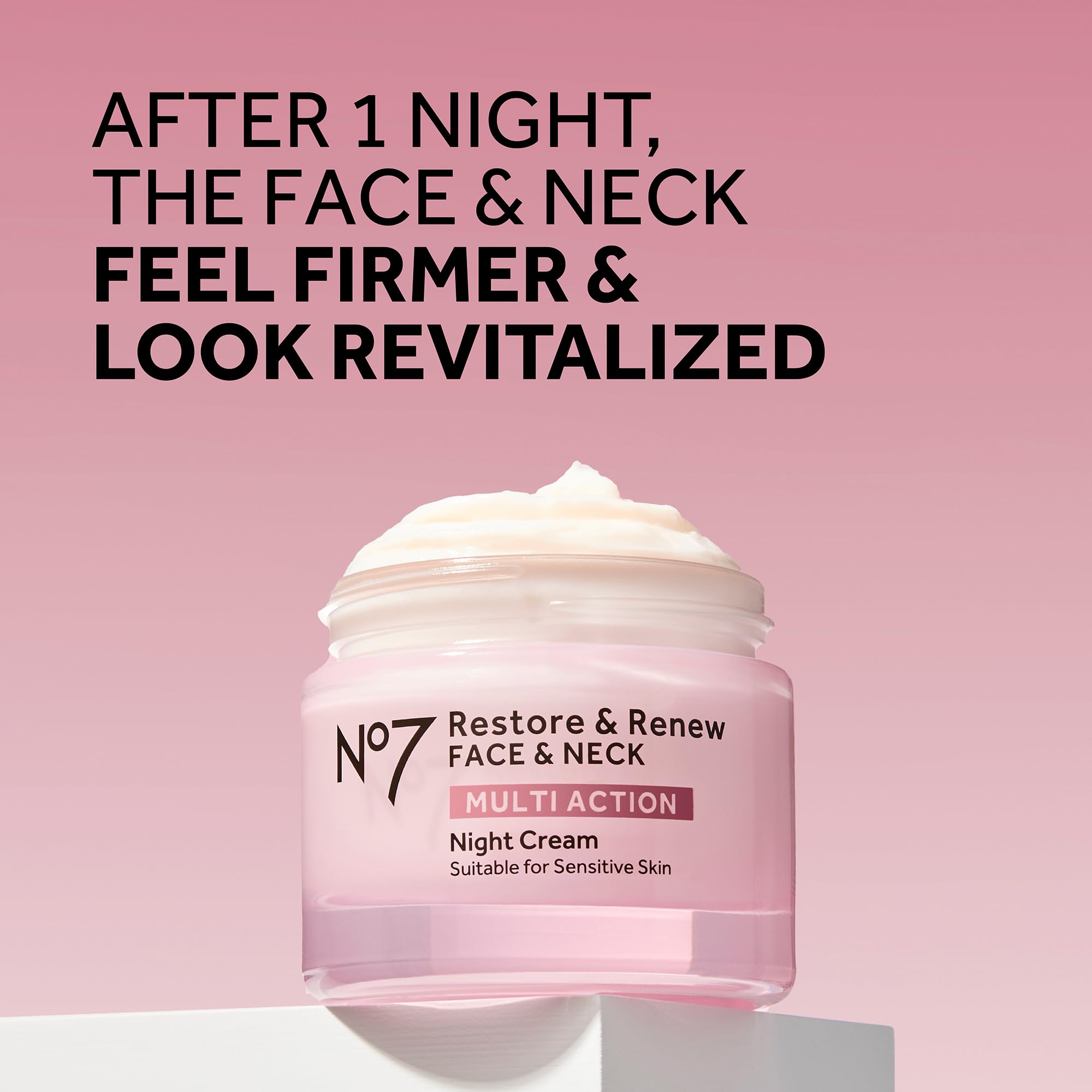 No7 Restore &amp; Renew Face &amp; Neck Sculpting Skincare - No7