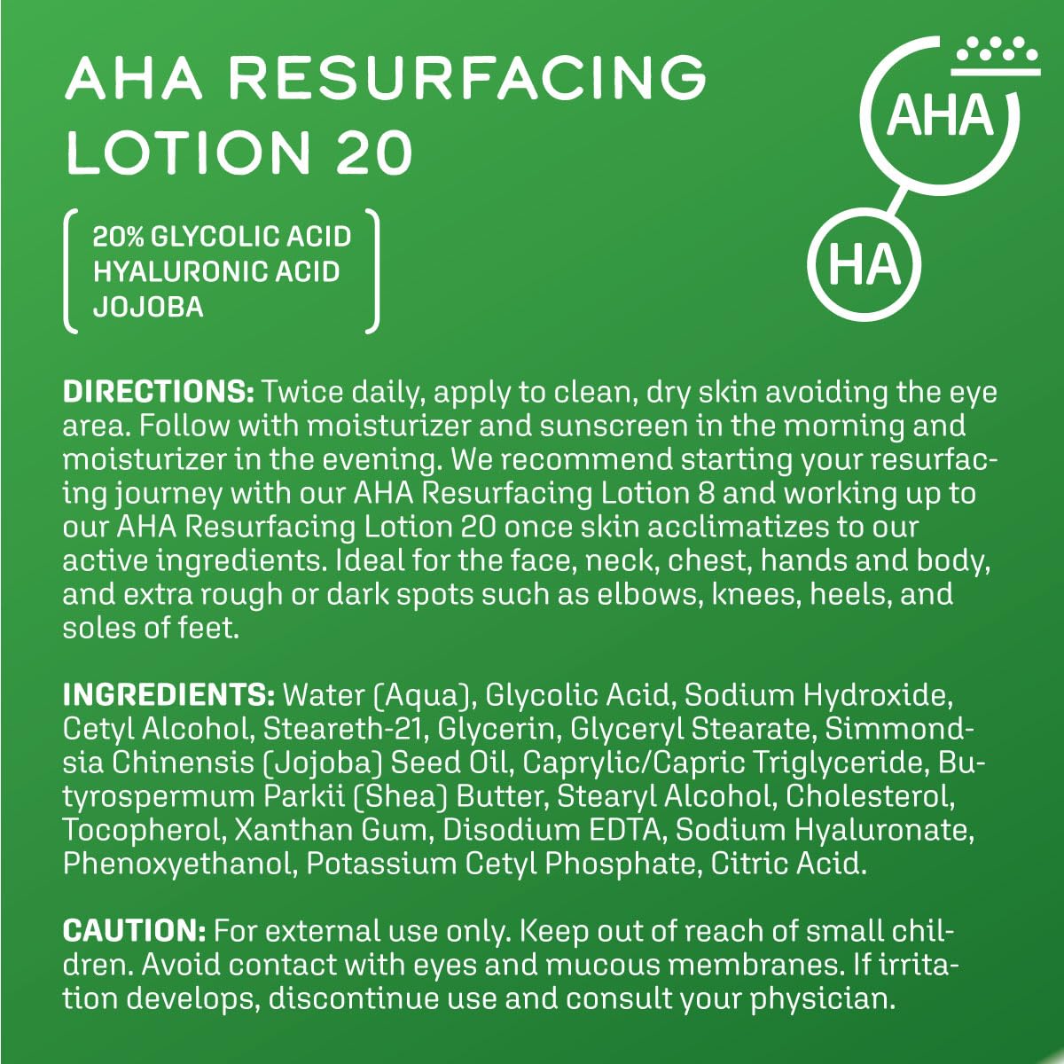 DCL Skincare AHA Resurfacing Lotion 20 with 20 Glycolic Acid - DCL Official Imagery - 6