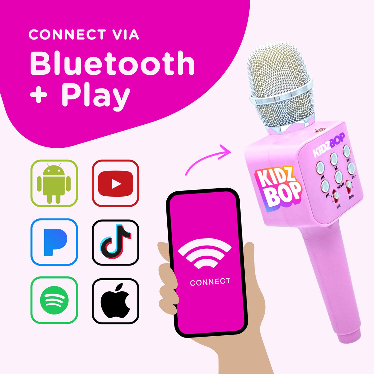 Move2Play Kidz Bop Karaoke Microphone - Move2Play Official Imagery - 4