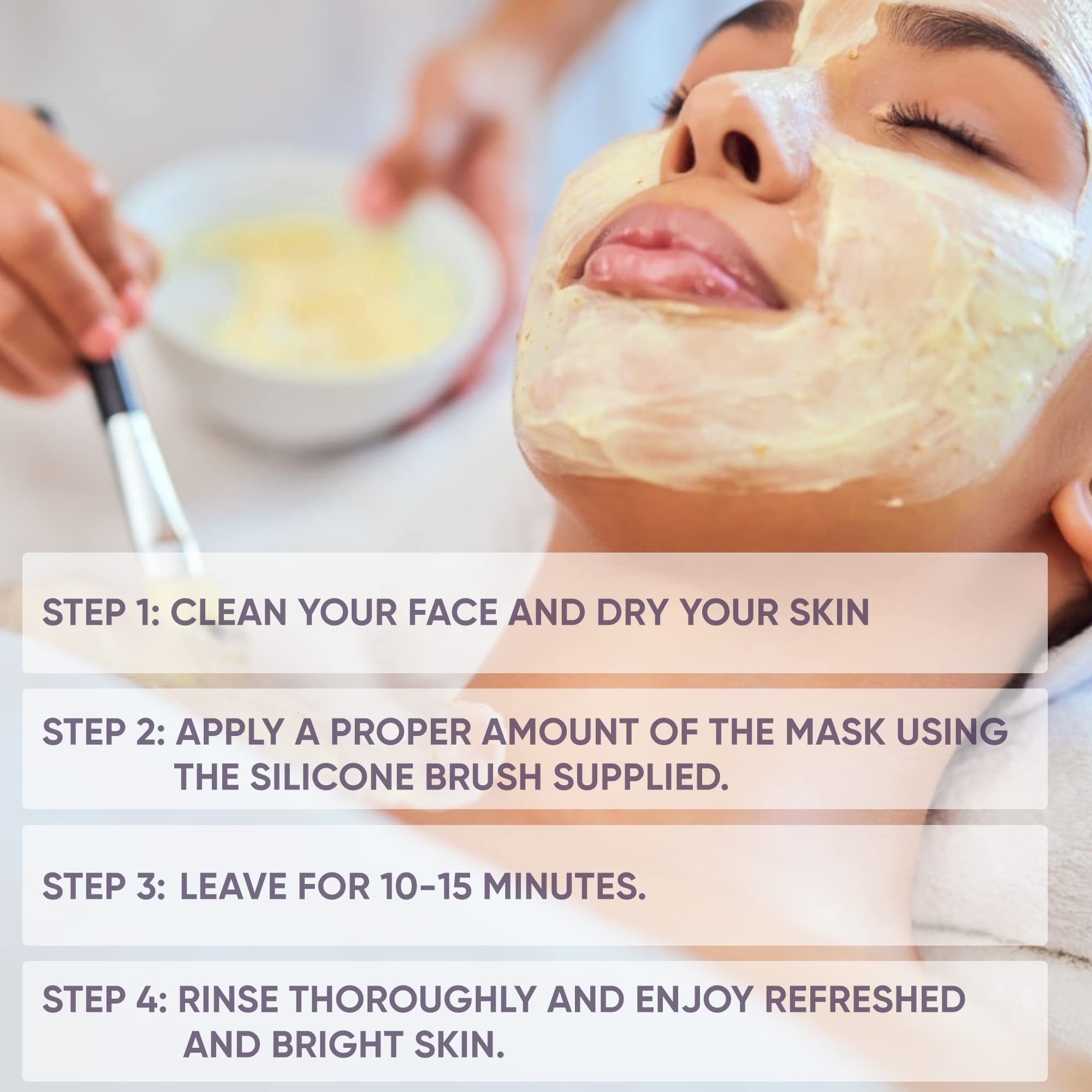 VALITIC Turmeric Vitamin C Clay Mask Face Dark Spot Remover - VALITIC Official Imagery - 8