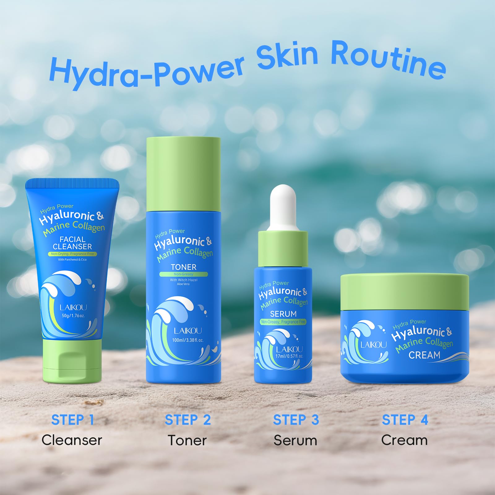 LAIKOU Hydra Power Skin Care Set - LAIKOU