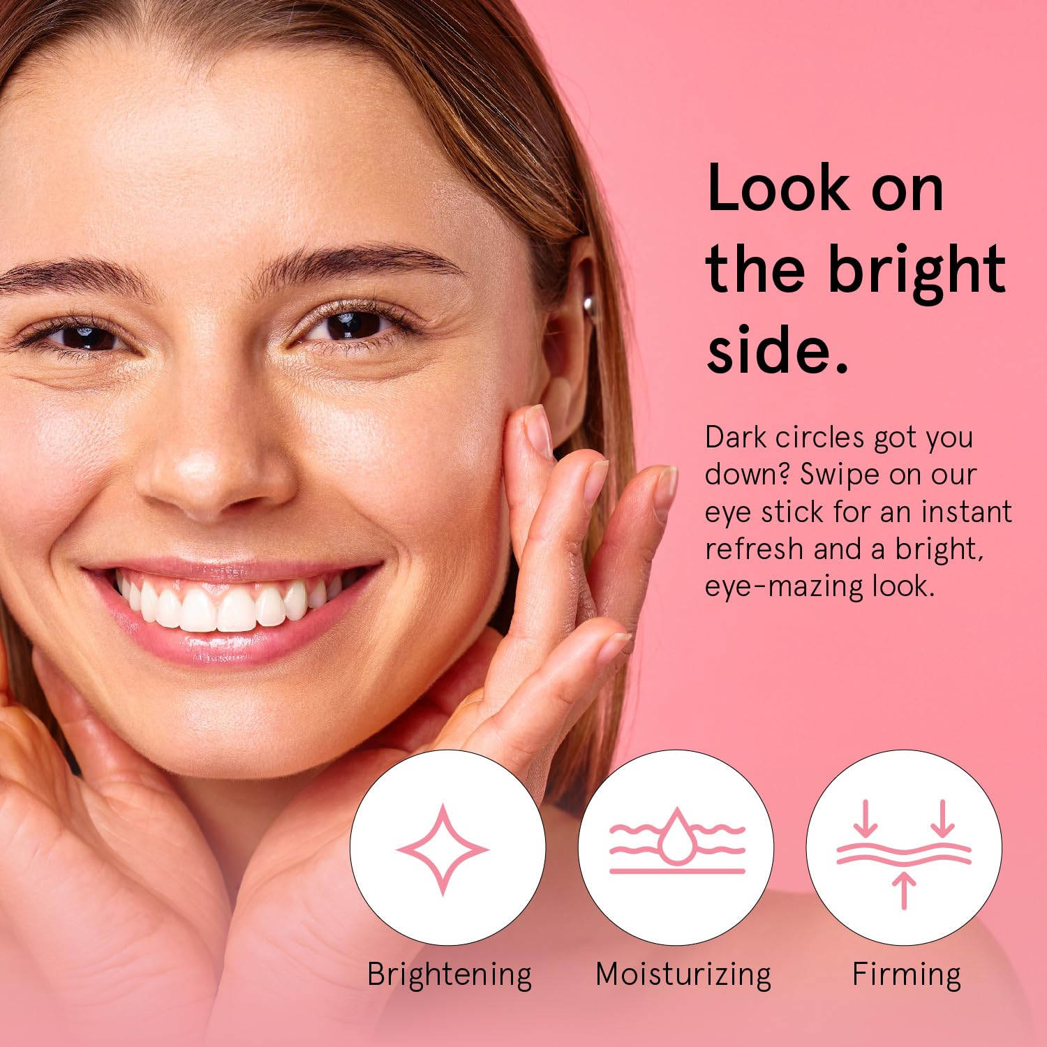 grace & stella Under Eye Brightener Balm Stick - Travel Essentials - grace & stella Official Product View 3