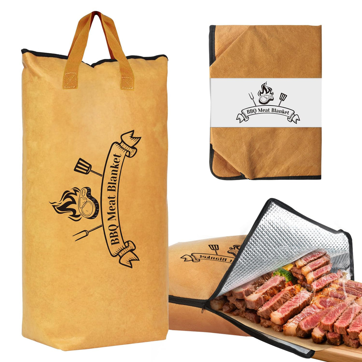BBQ Blanket for Resting Meat Insulated Smoker Blanket - Comboproof Official Imagery - 1