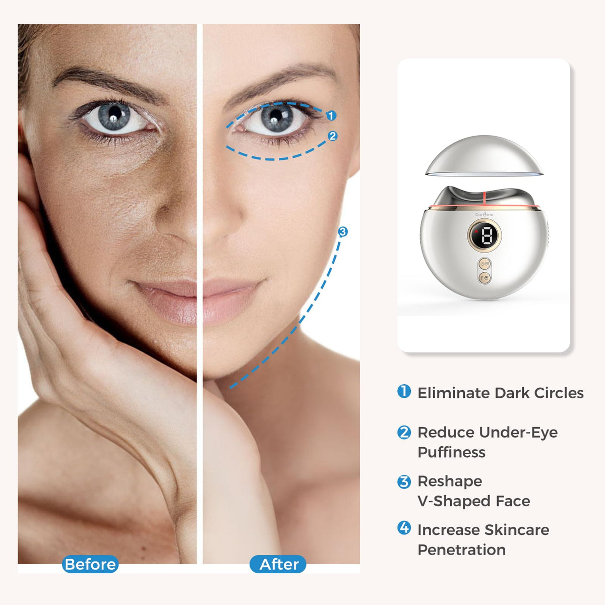 DAROMA Electric Gua Sha Tool - DAROMA Official Imagery - 6