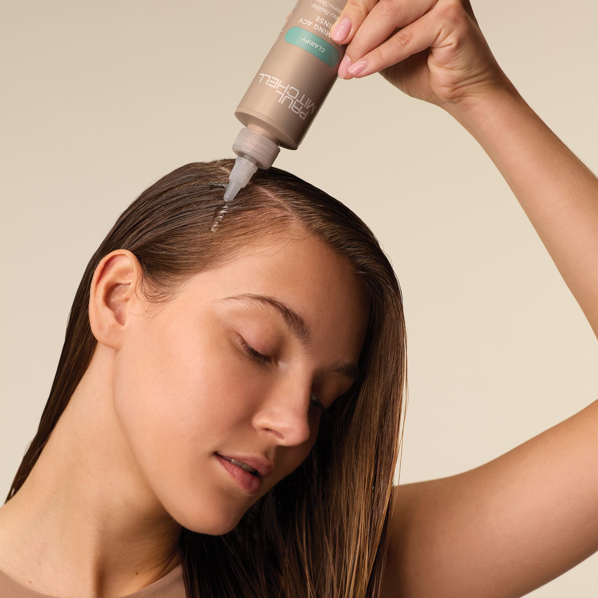Paul Mitchell Foaming Apple Cider Vinegar Rinse, Removes Buildup + Restores Shine, For All Hair Types, 5.1 fl. oz
