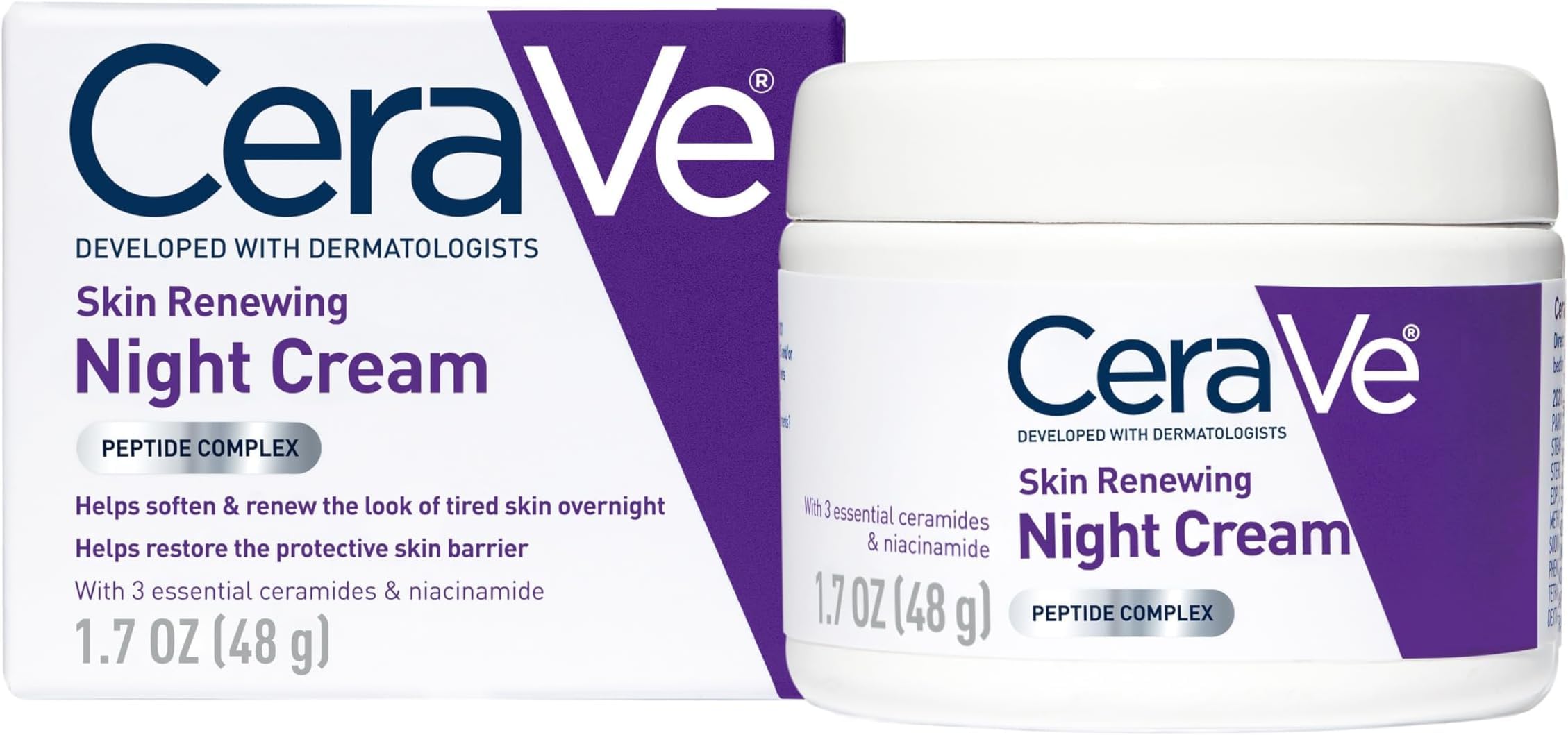 CeraVe Night Cream, Face Moisturizer, Skin Care for Dry Skin,... - CeraVe Official Product View 8