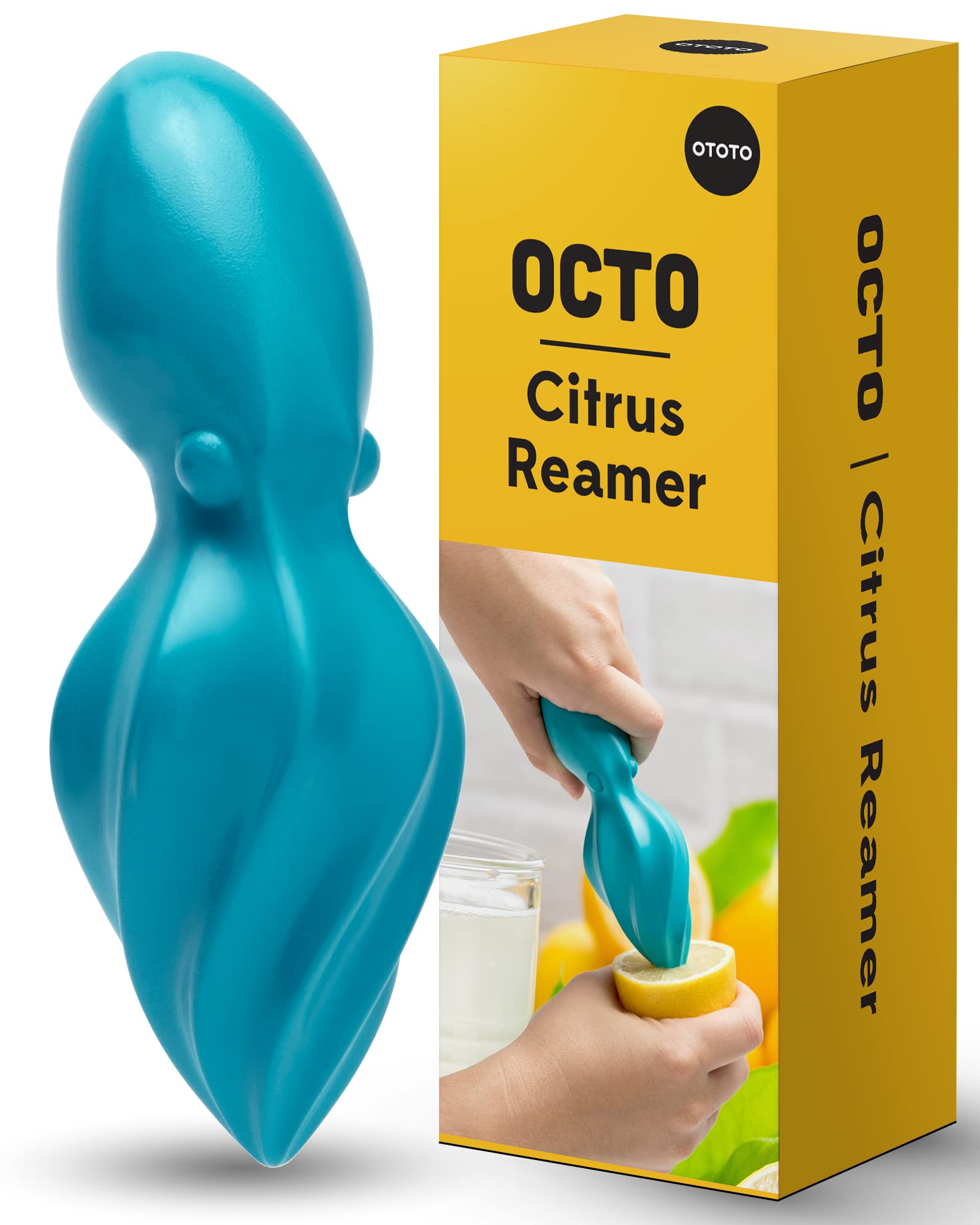 OTOTO OCTO Lemon Juicer Hand - Easy to Hold Lemon Squeezer Manual for - View 1