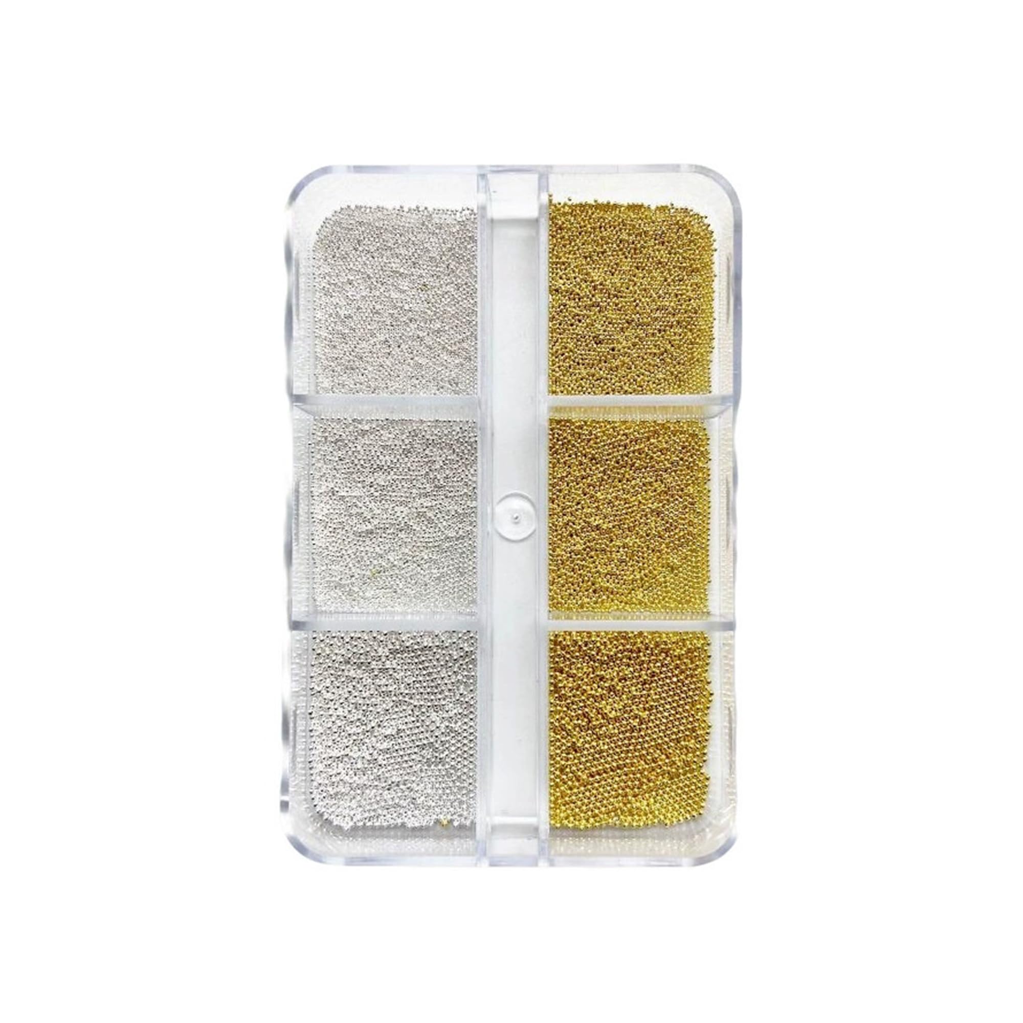 6‑Grid Nail Charms Set for DIY and Salon Nail Art