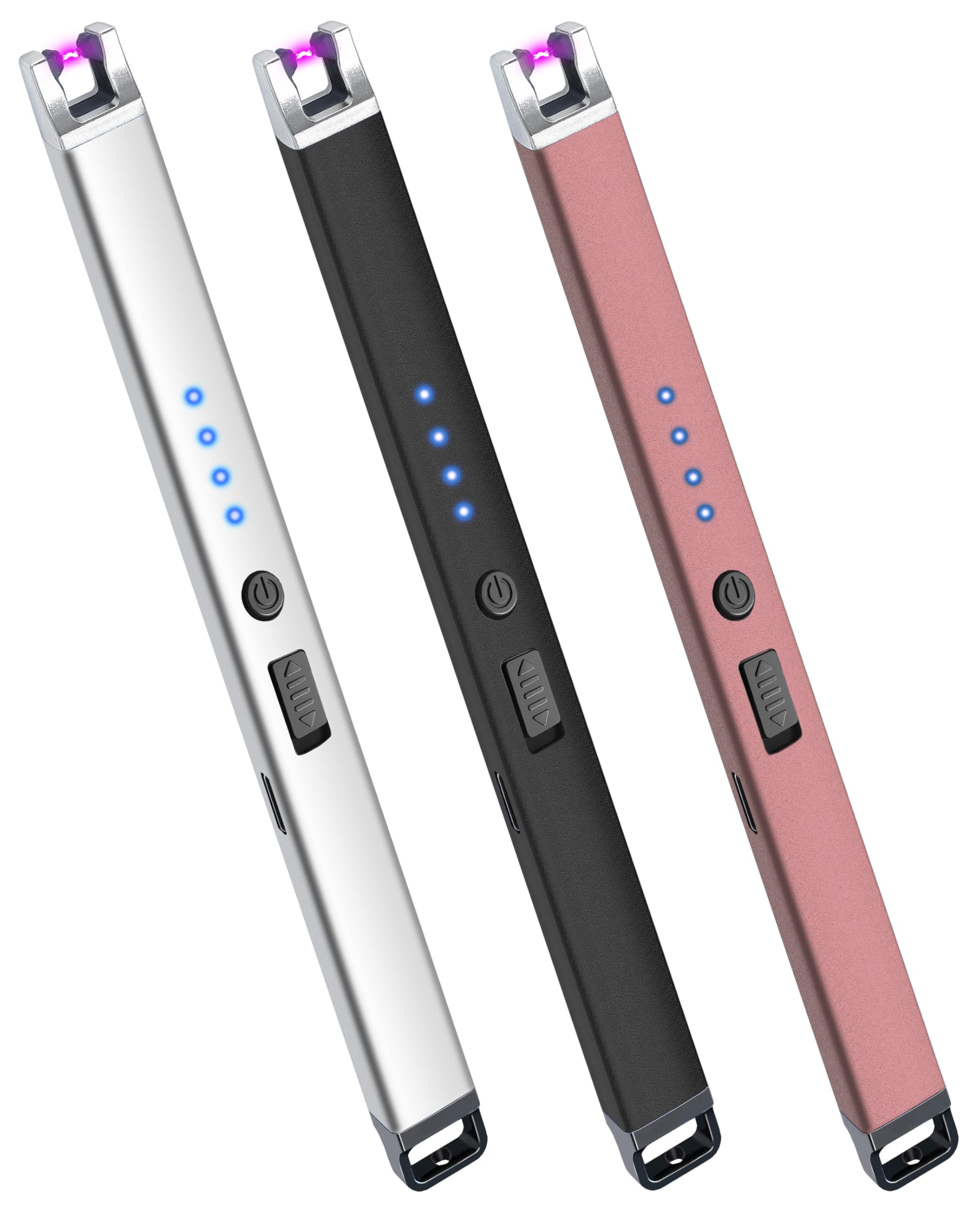 3 Pack Electric Candle Lighter USB Rechargeable Lighters - Product Imagery