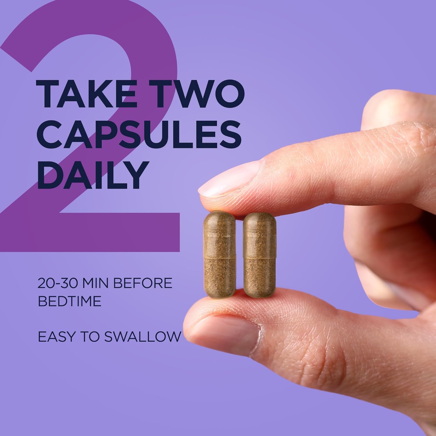 Night Time Fat Burner capsules by PHYTOCHOICE, dietary supplements with magnesium and melatonin for weight loss, 60 capsules.