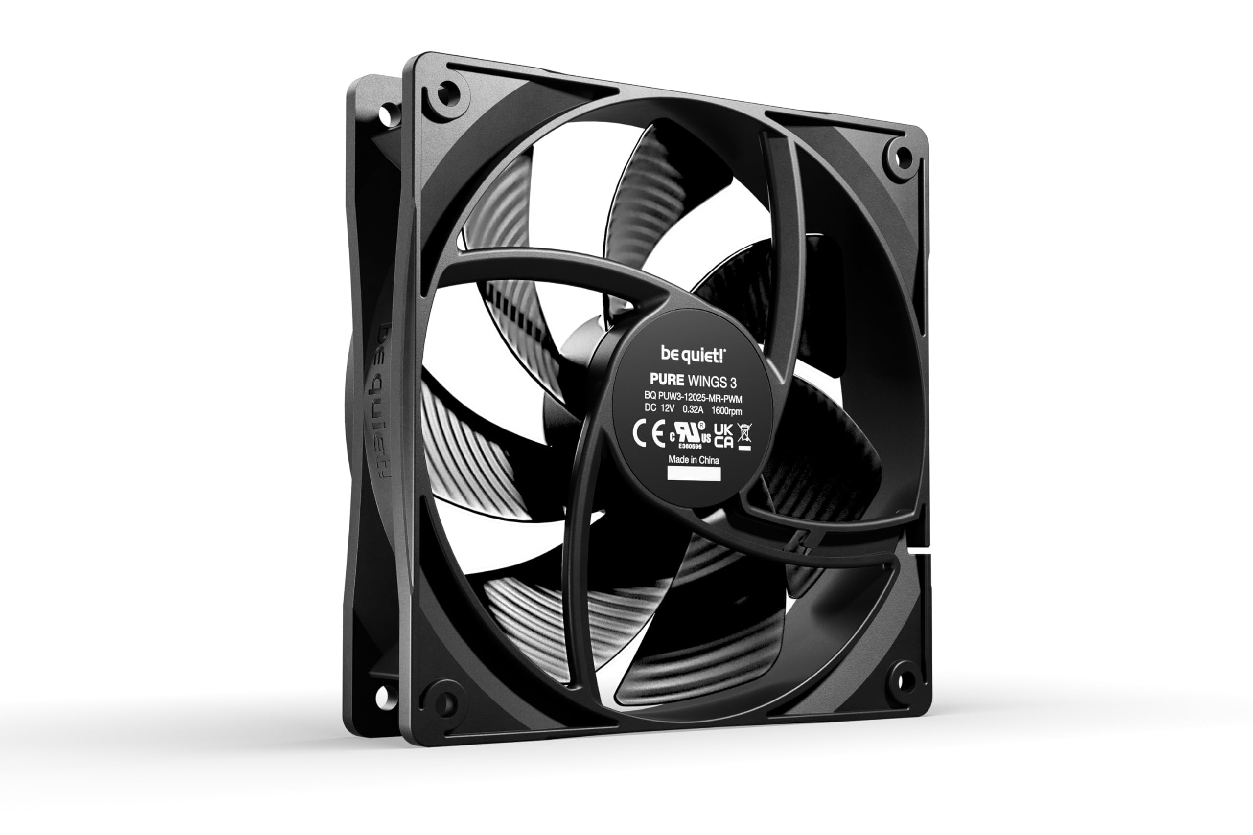 be quiet! Pure Wings 3 120mm PWM Case Fan – Silent Airflow