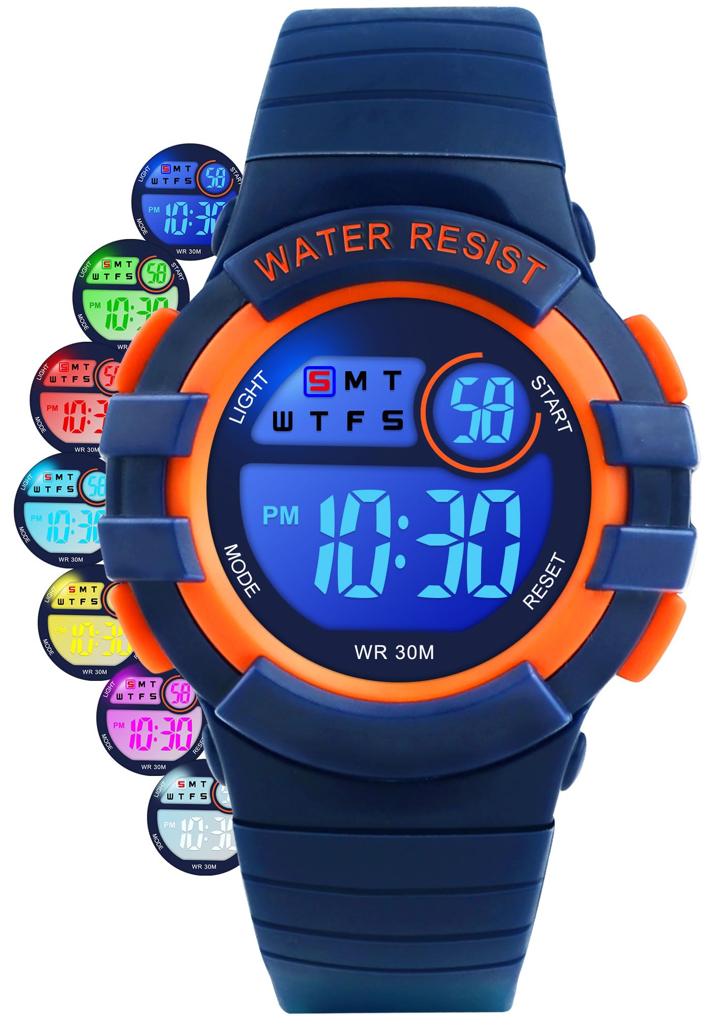 DTKID Digital Kids Watch 30 M Waterproof for Girls Boys 5-16 - View 1